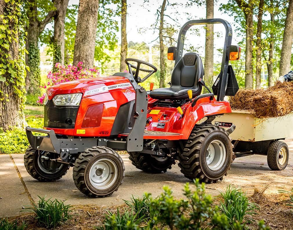 Massey Ferguson Gc 1723e Sub Compact Tractor W 60 Mower Deck Bigiron Auctions 