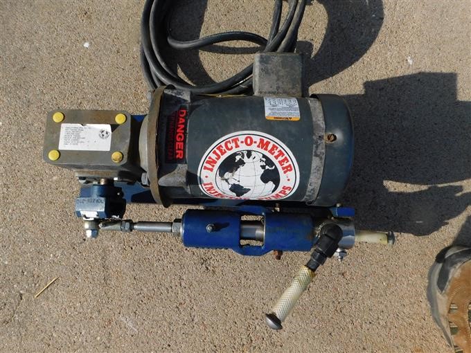 Inject-O-Meter IOM 3-30 Piston Fertilizer Pump BigIron Auctions