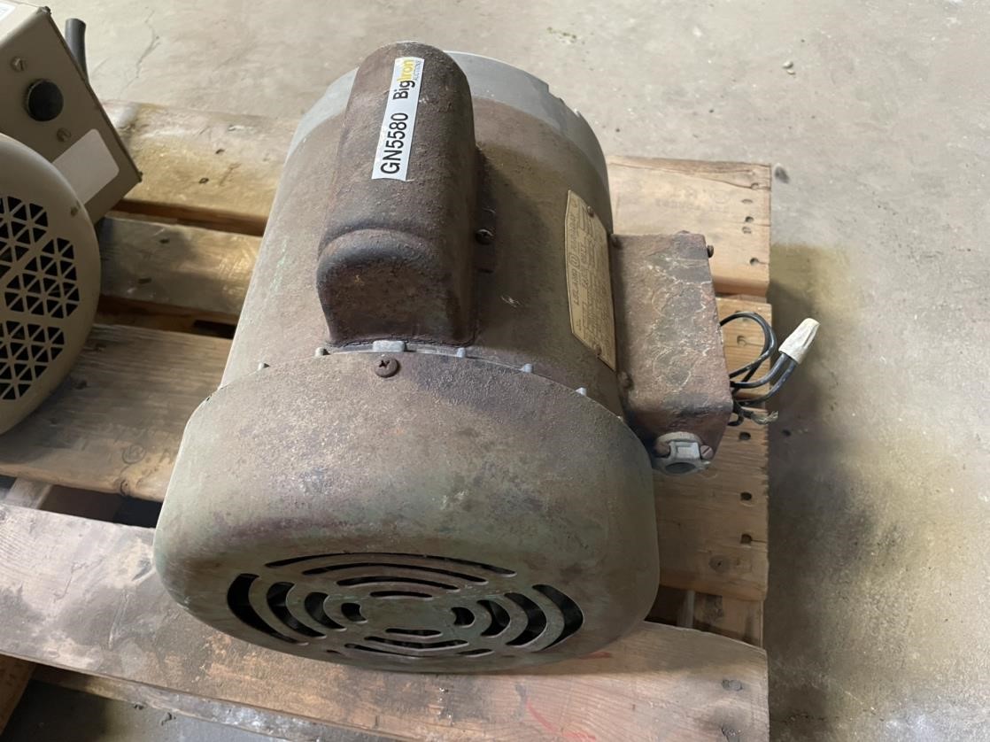 Leland Faraday M Electric Motor Bigiron Auctions