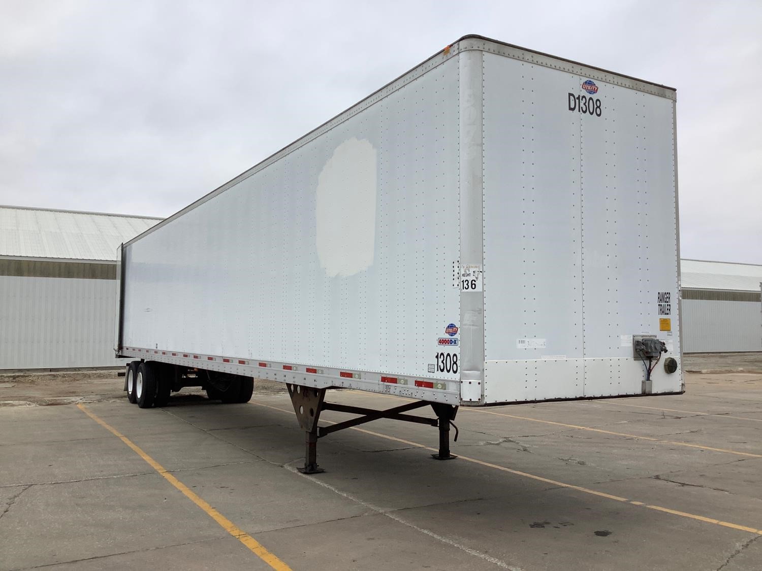 2008 Utility VS2DX 53’ T/A Dry Van Trailer BigIron Auctions