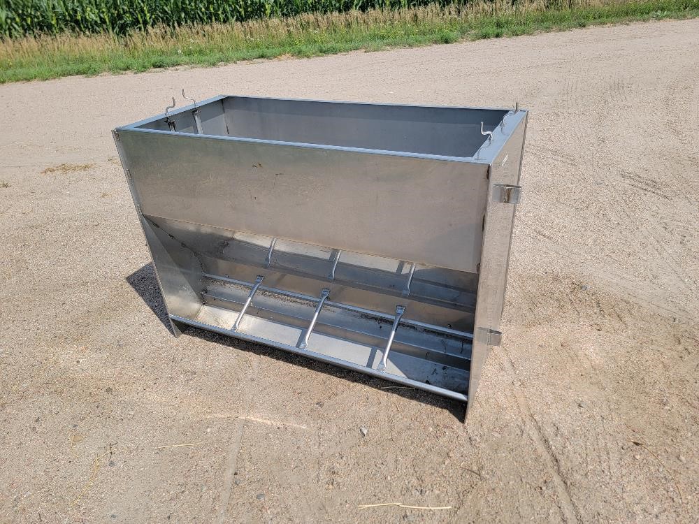 Swine Stainless Steel Feeder BigIron Auctions