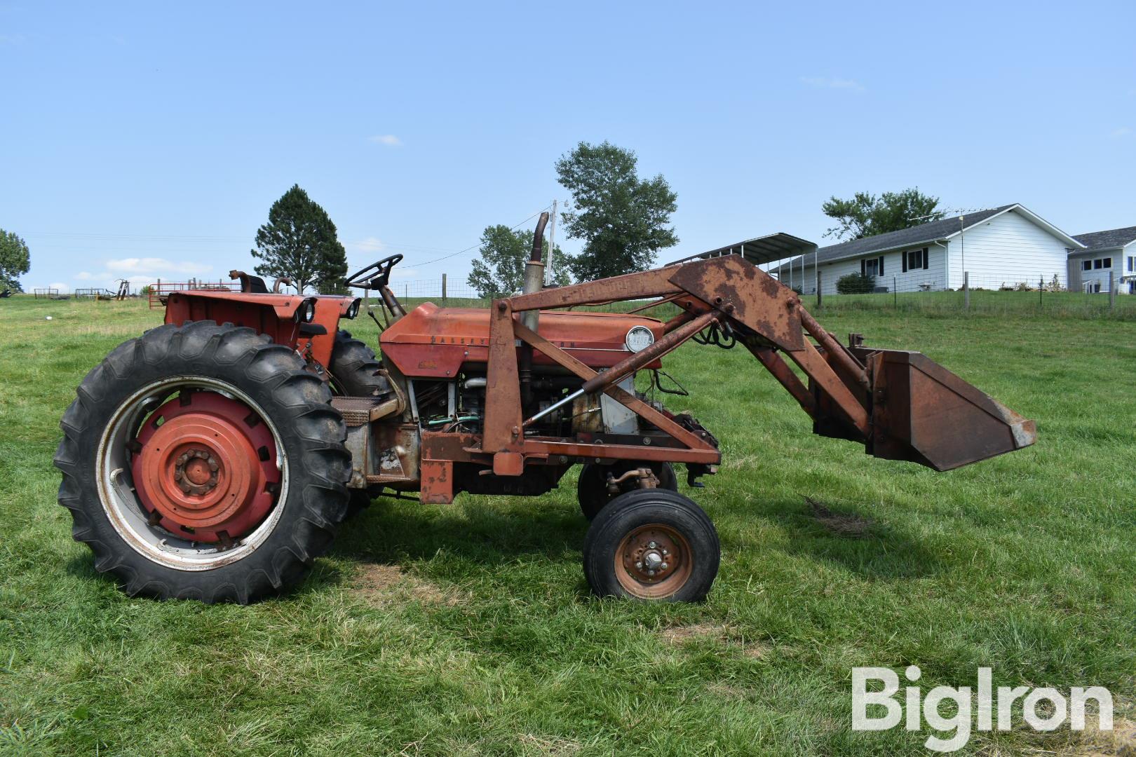 1971 Massey Ferguson 180 2WD Tractor W/Loader BigIron Auctions