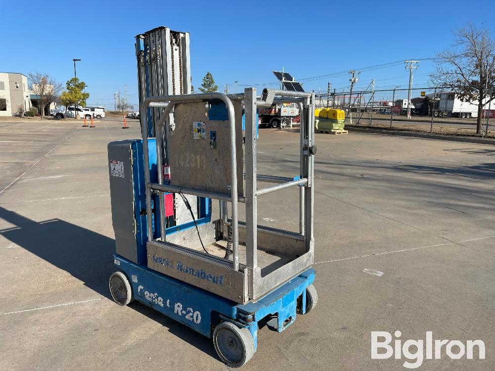 2015 Genie GR20 Vertical Mast Lift BigIron Auctions