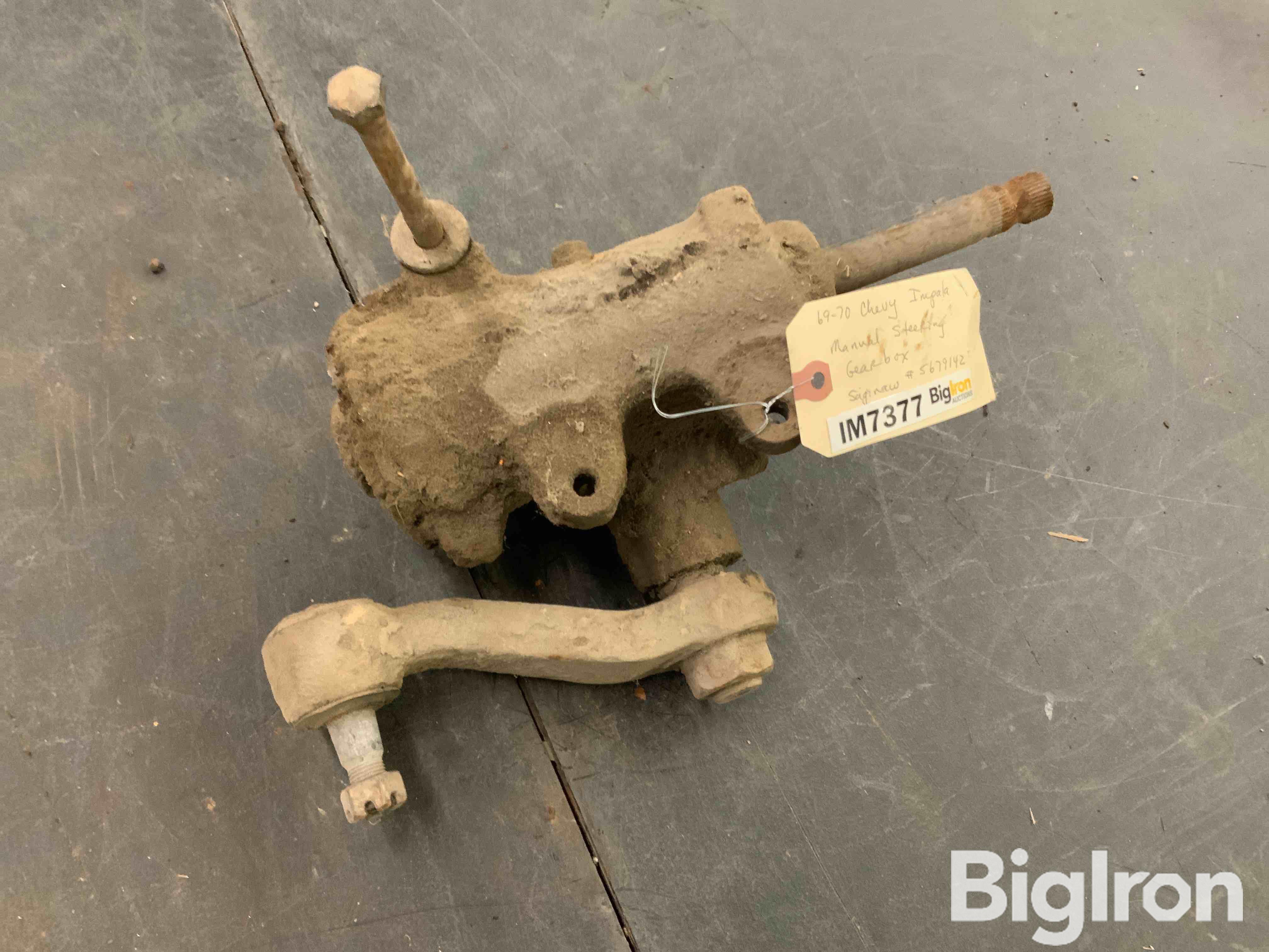 Chevrolet Manual Steering Gearbox Bigiron Auctions