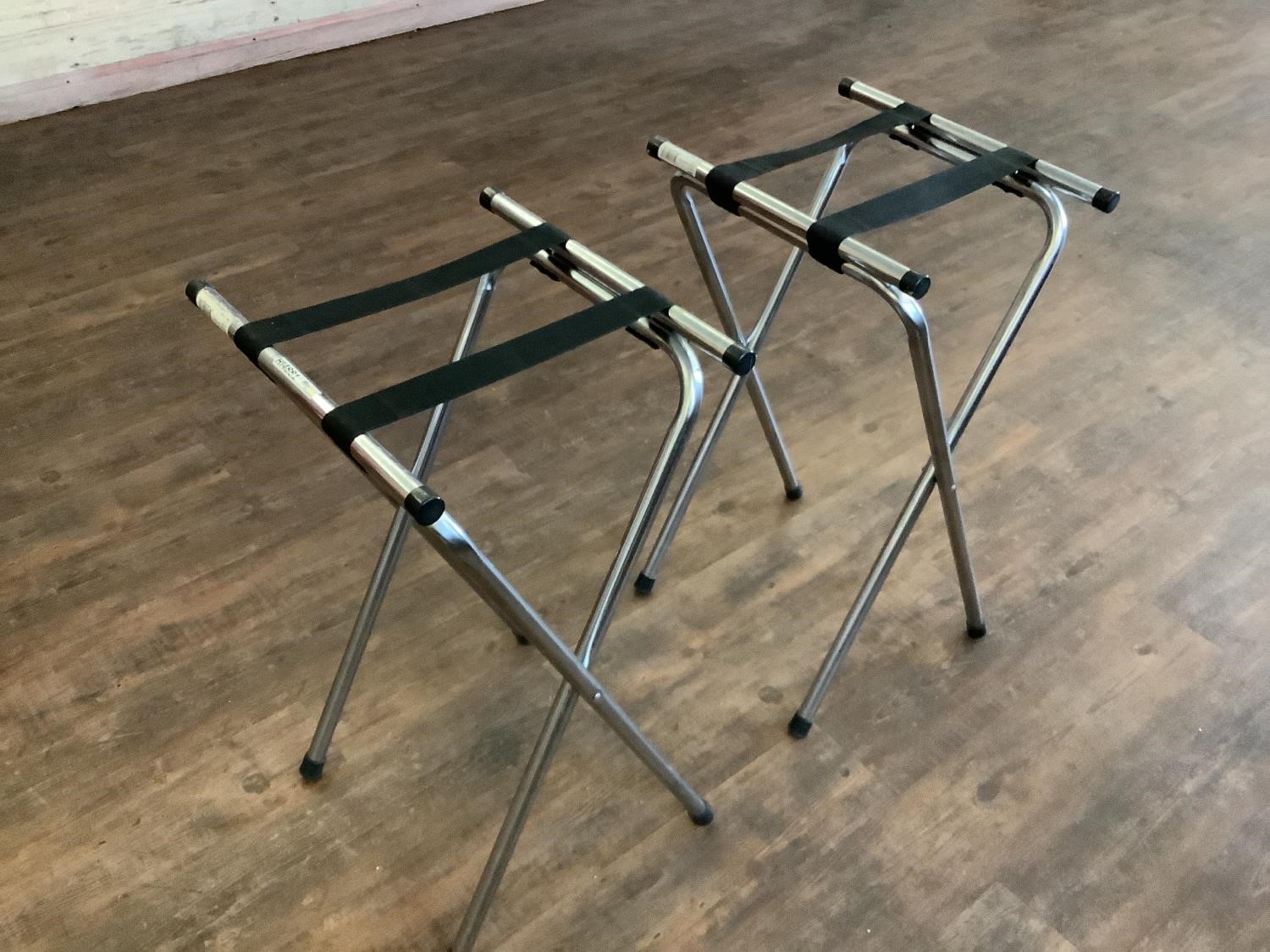 Folding Server Tray Stands BigIron Auctions