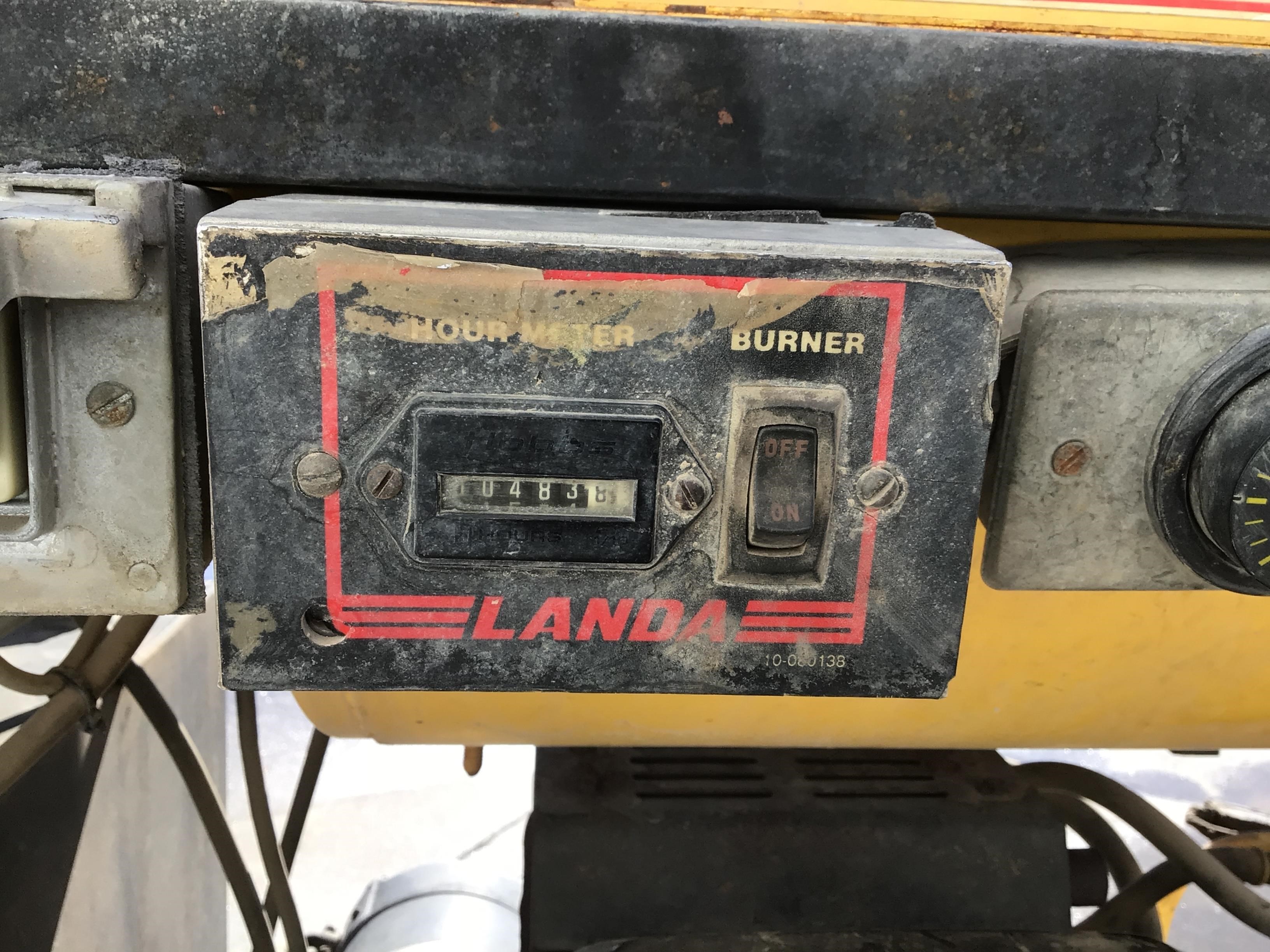 Used Landa Propane Heated Pressure Washer