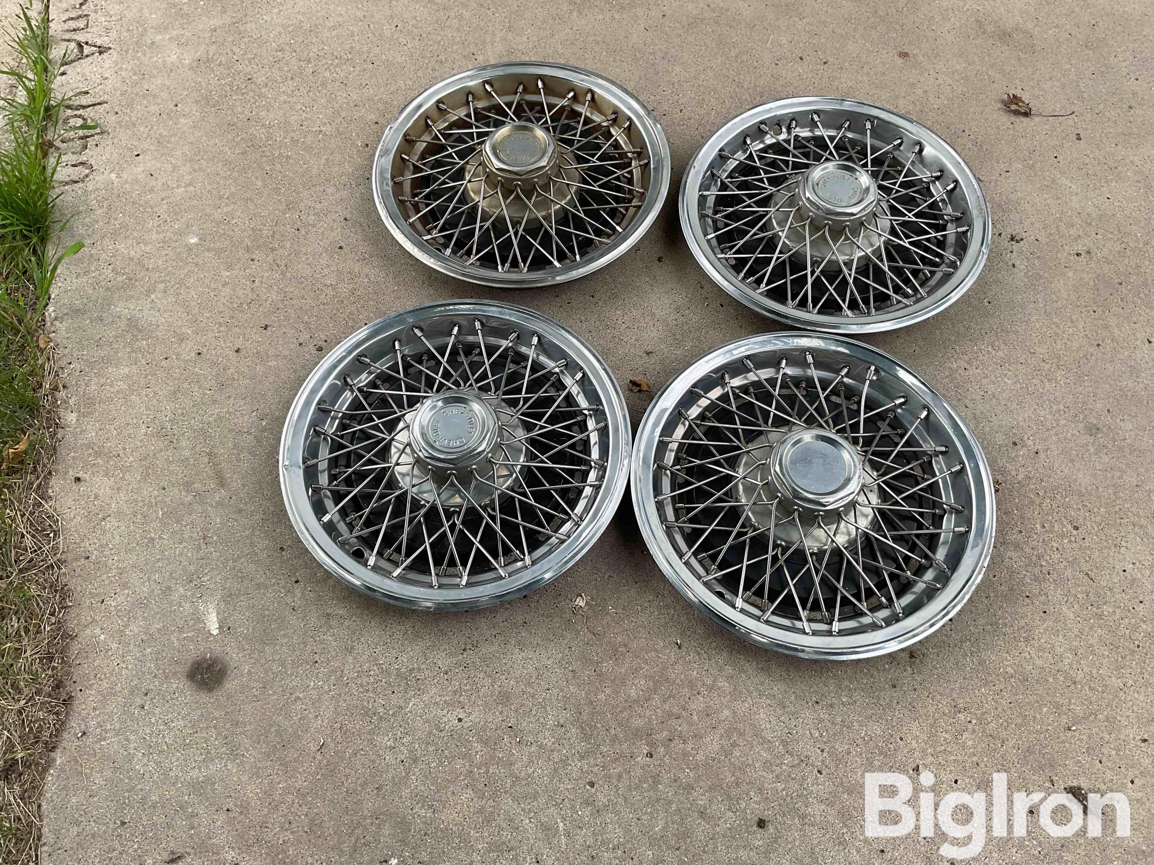 Chevrolet Hubcaps BigIron Auctions