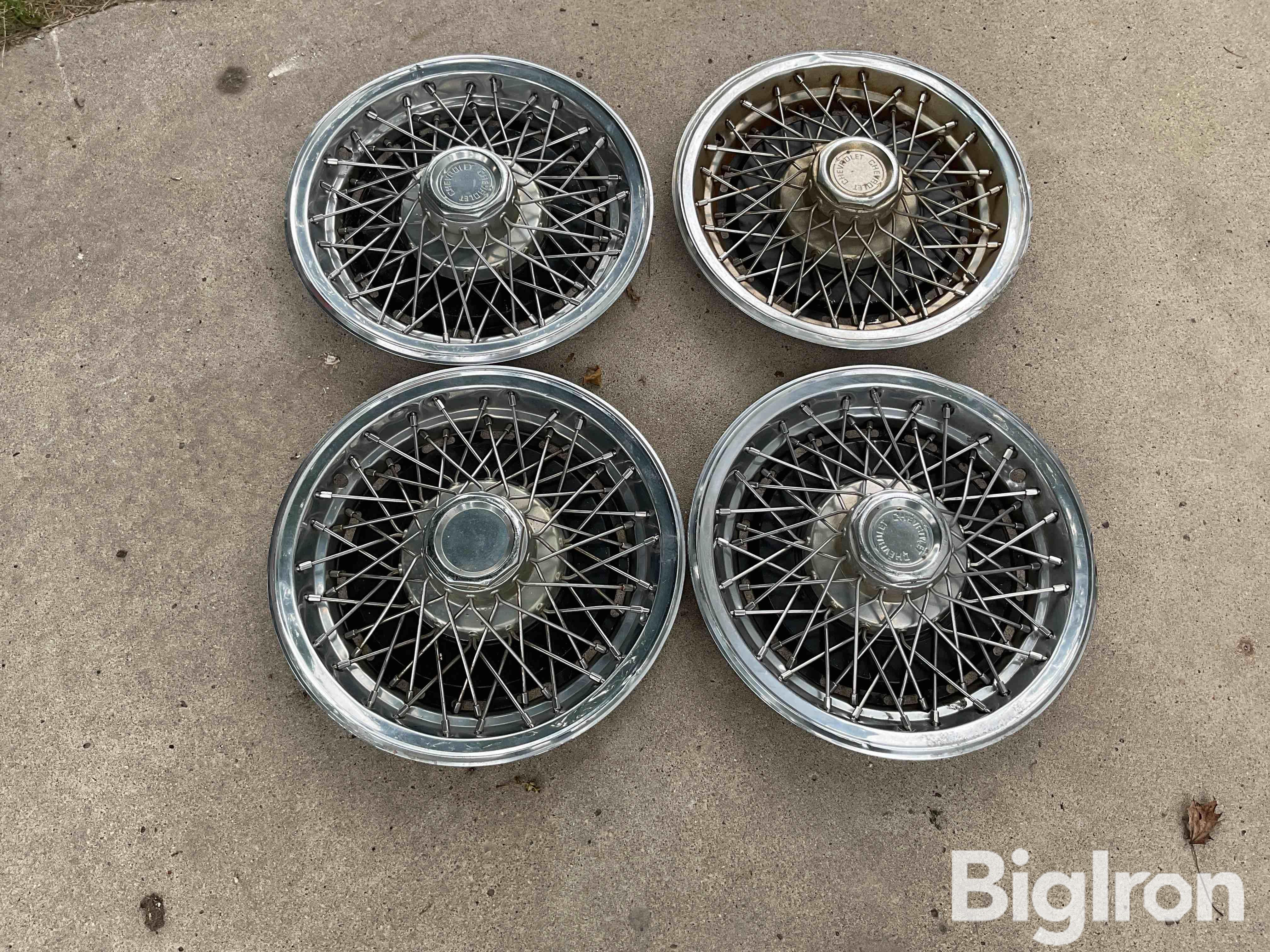 Chevrolet Hubcaps BigIron Auctions