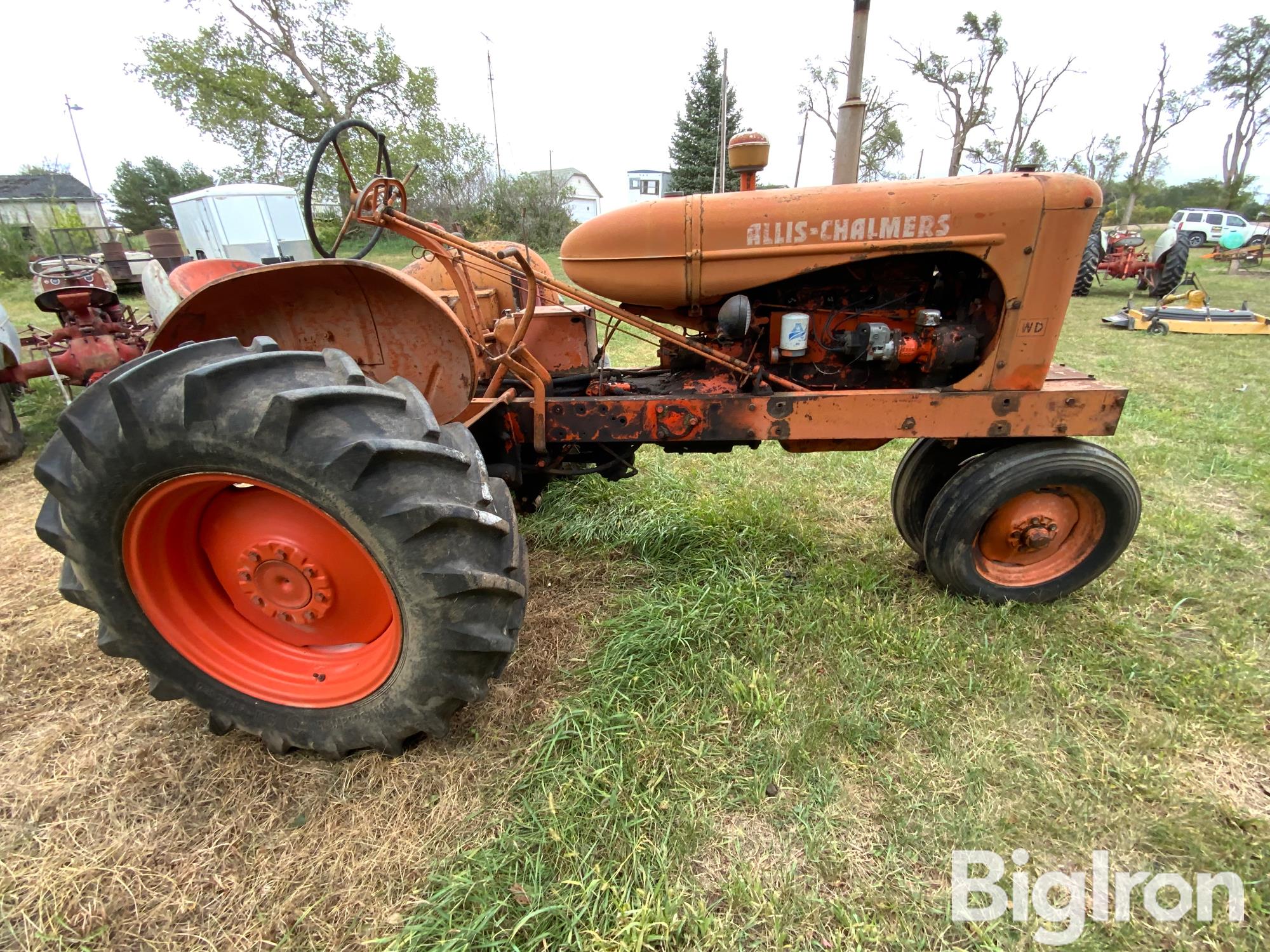 1953 Allis-Chalmers WD 2WD Row Crop Tractor BigIron Auctions