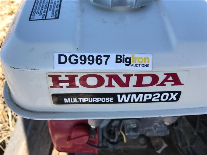 Honda Trash/Fertilizer Pumps BigIron Auctions