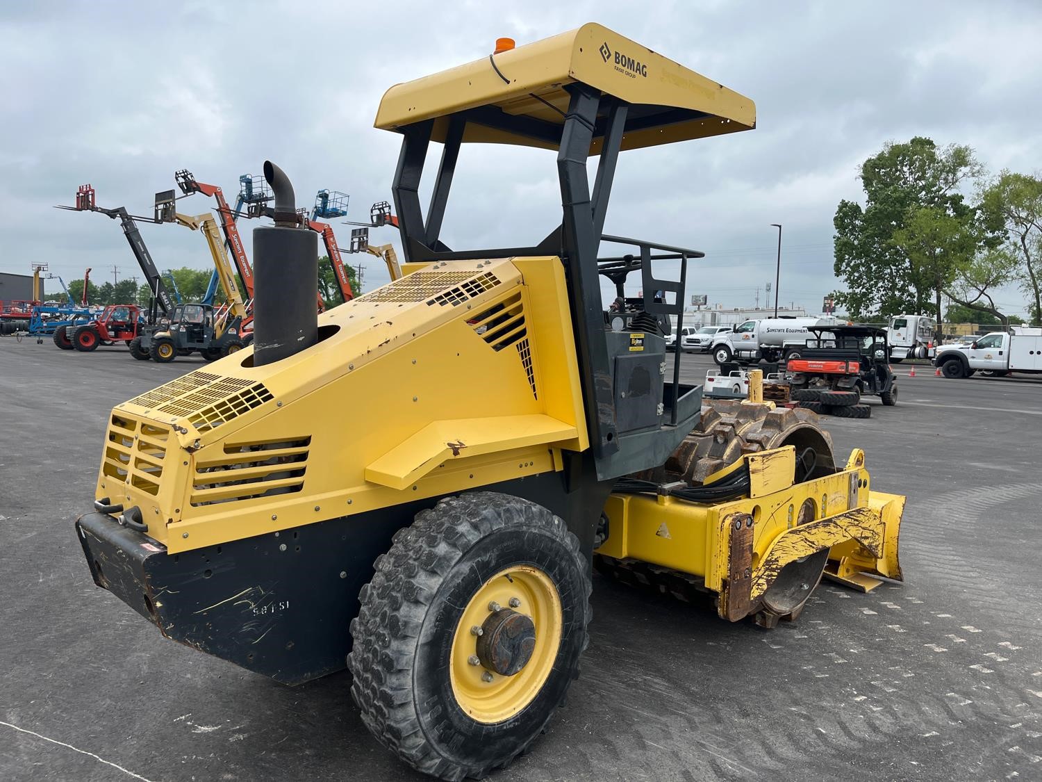 2014 BOMAG BW145DH40 Vibratory Padfoot Compactor BigIron Auctions