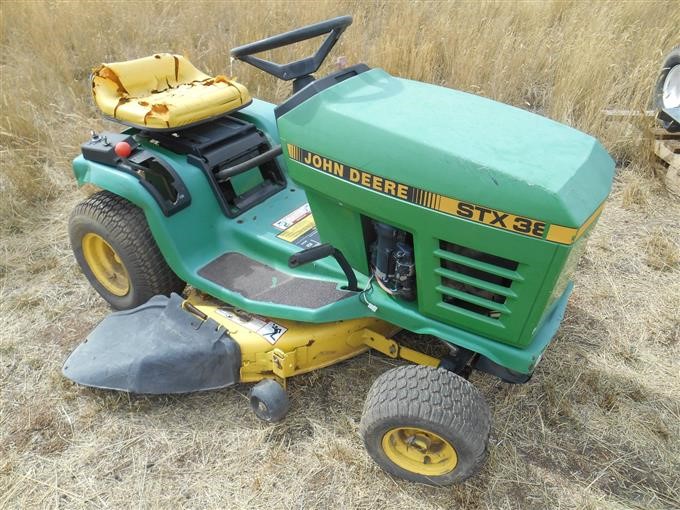 John deere stx38 discount mower