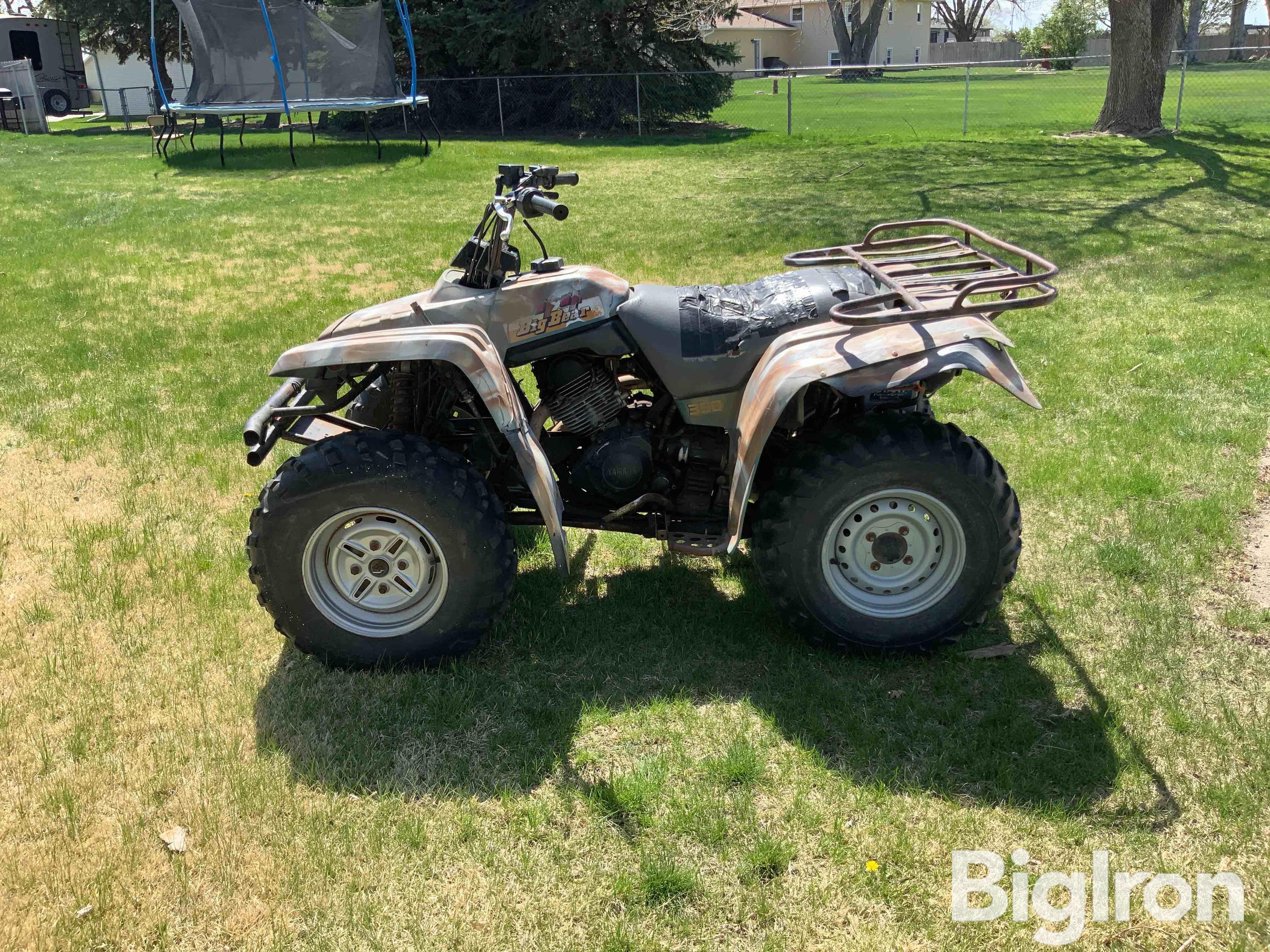 1990 Yamaha 360 Big Bear 4-Wheeler ATV BigIron Auctions