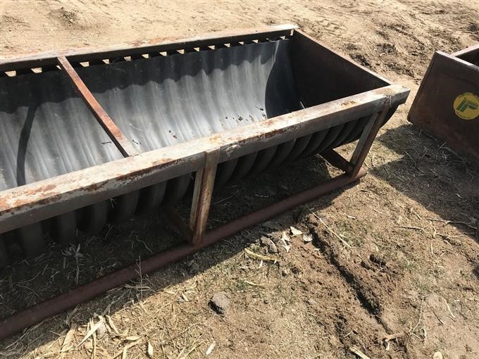 Homemade 20' Feed Bunk BigIron Auctions