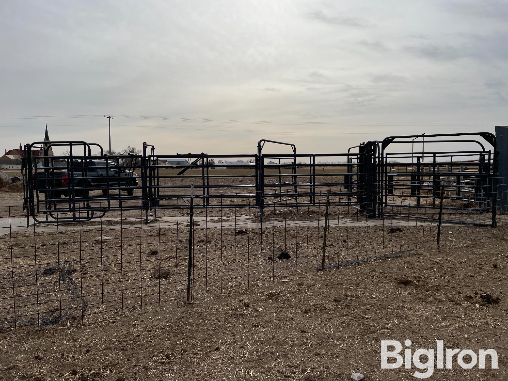 Priefert Cattle Working Sweep Tub & Alley BigIron Auctions