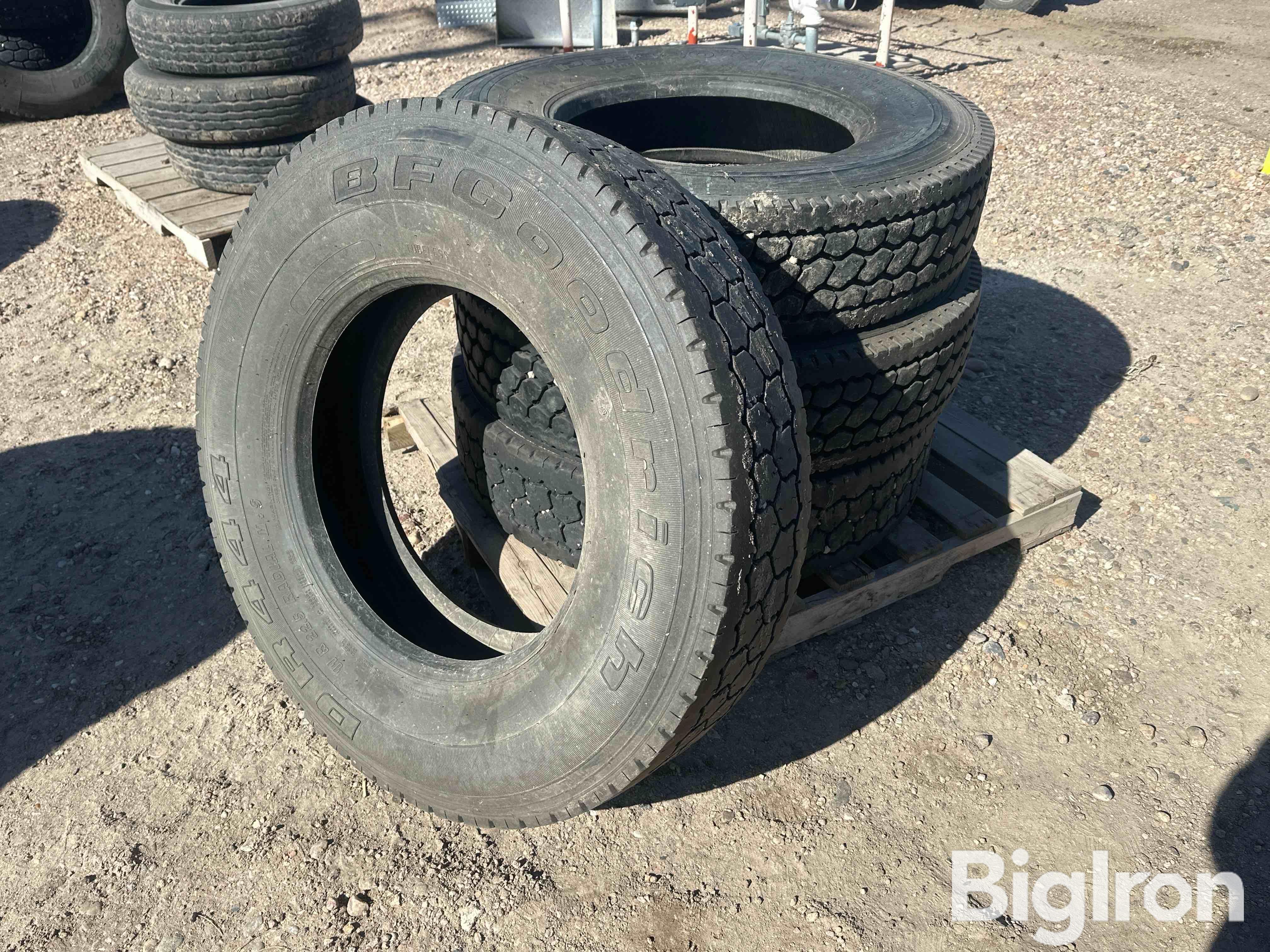 BF Goodrich Dynatrac 11R22.5 Semi Truck Tires BigIron Auctions