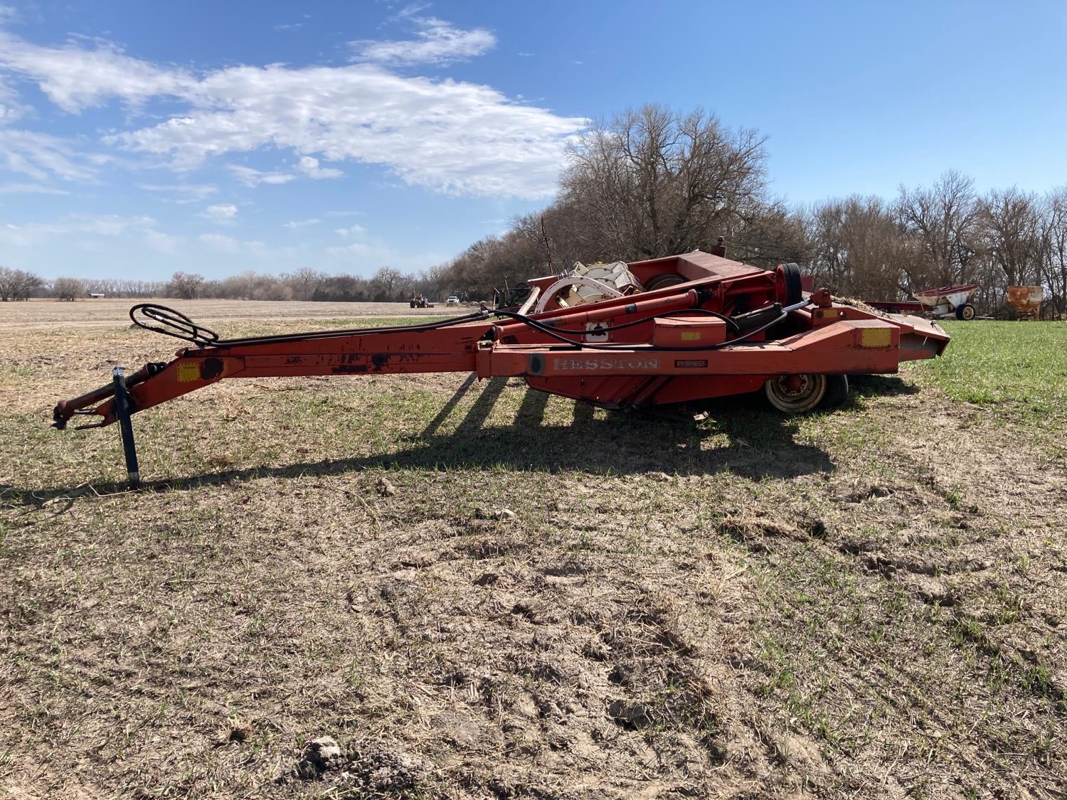 Hesston PT-12 Pull Type Swather BigIron Auctions