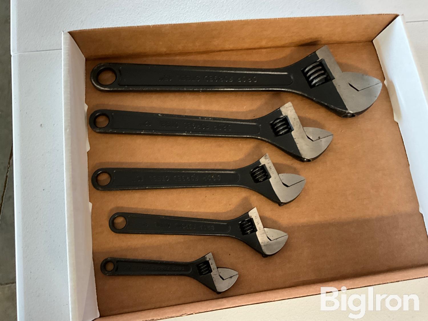 Heavy Duty Adjustable Wrenches Bigiron Auctions