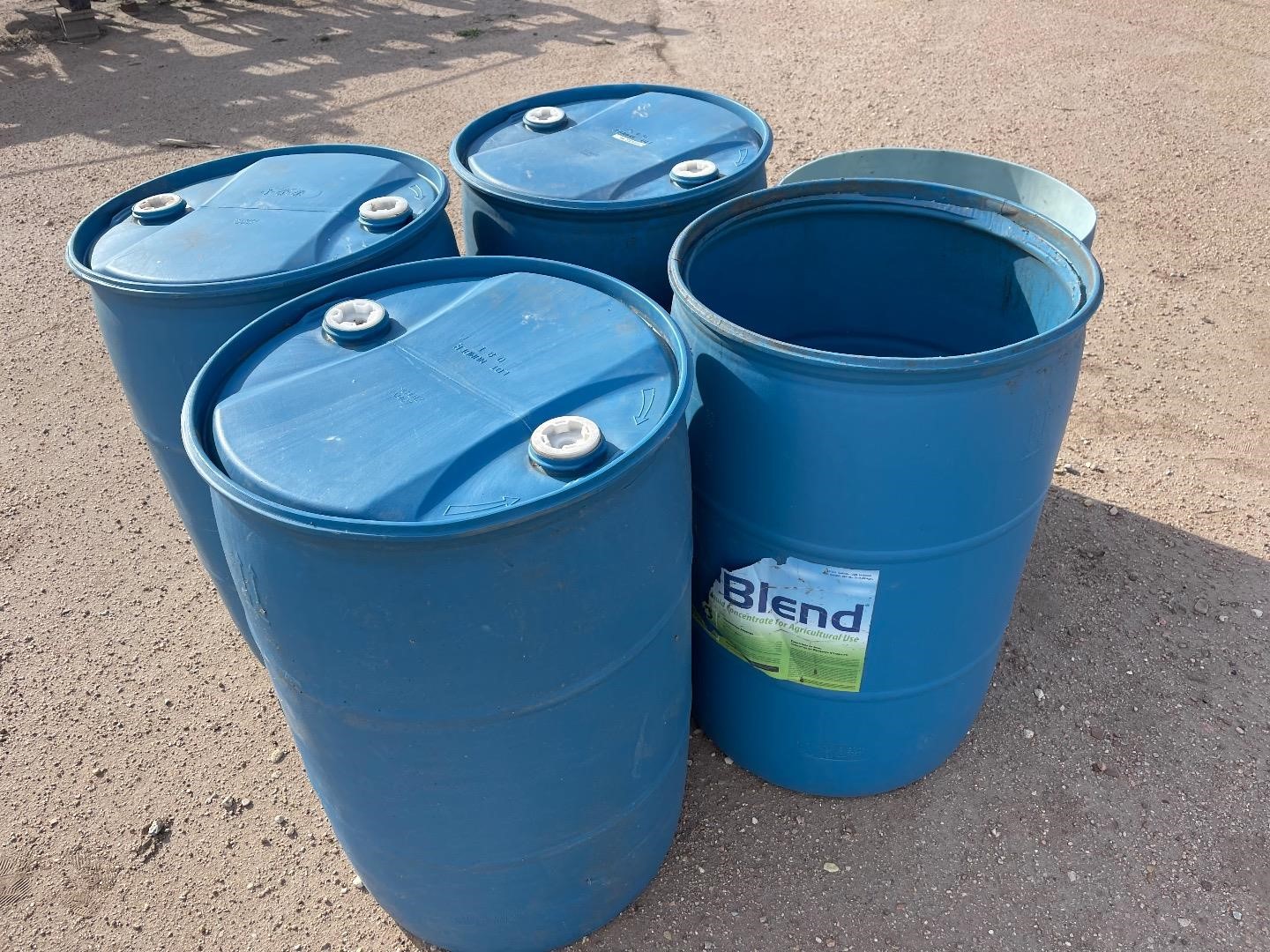 55 Gal Empty Drums BigIron Auctions