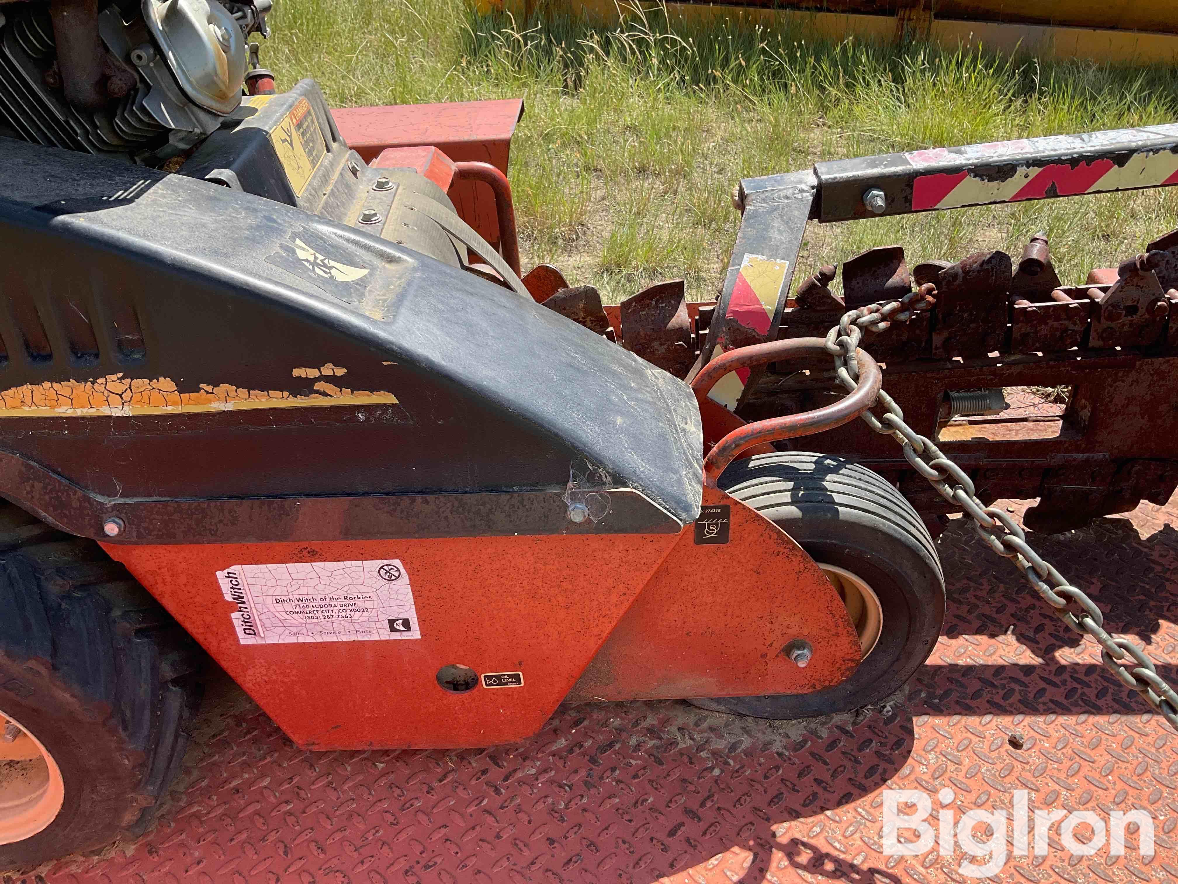 2000 DitchWitch 1030H Walk-behind Trencher W/Trailer BigIron Auctions