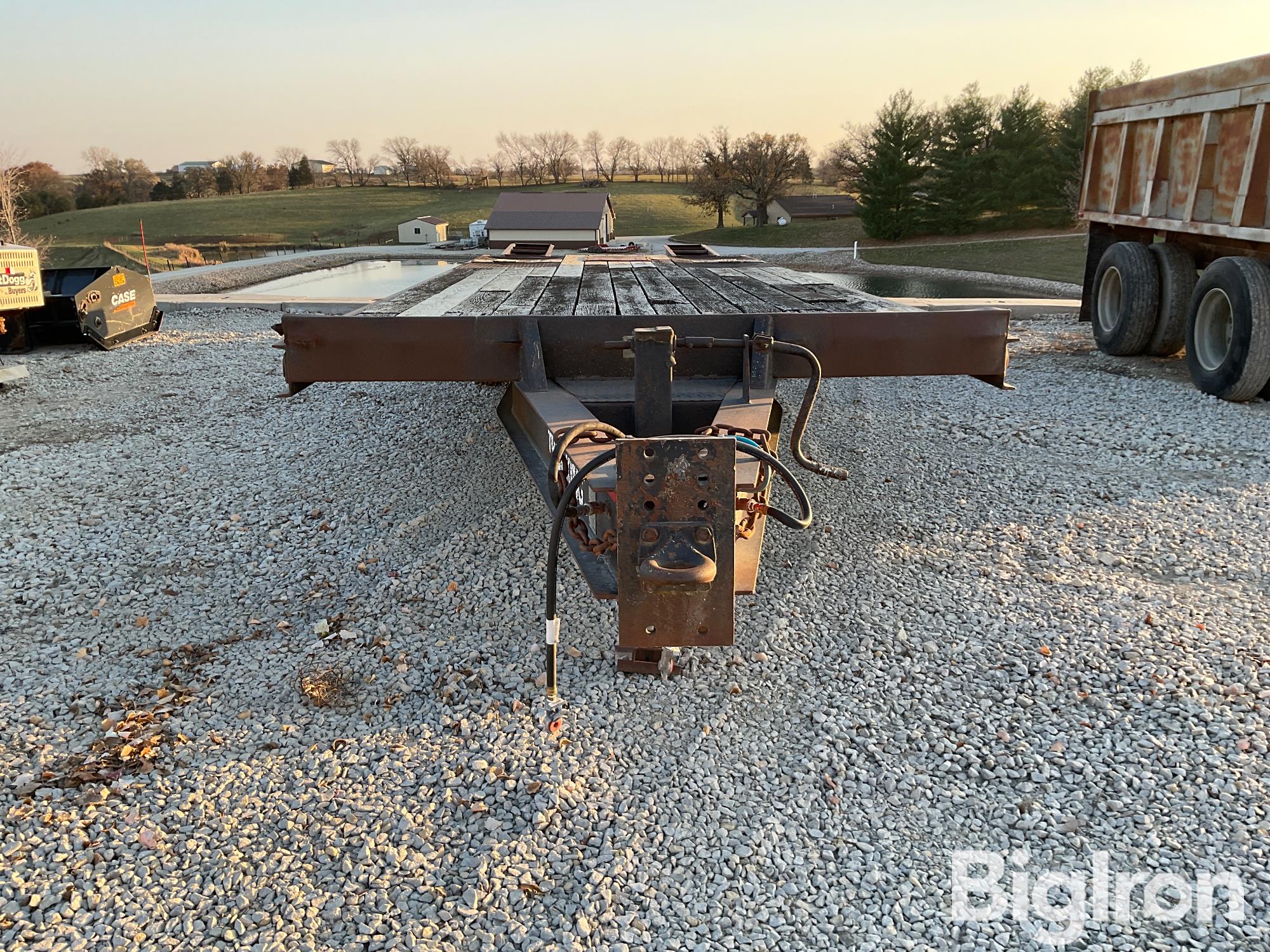 2000 Trail King TK40 T/A Flatbed Trailer BigIron Auctions