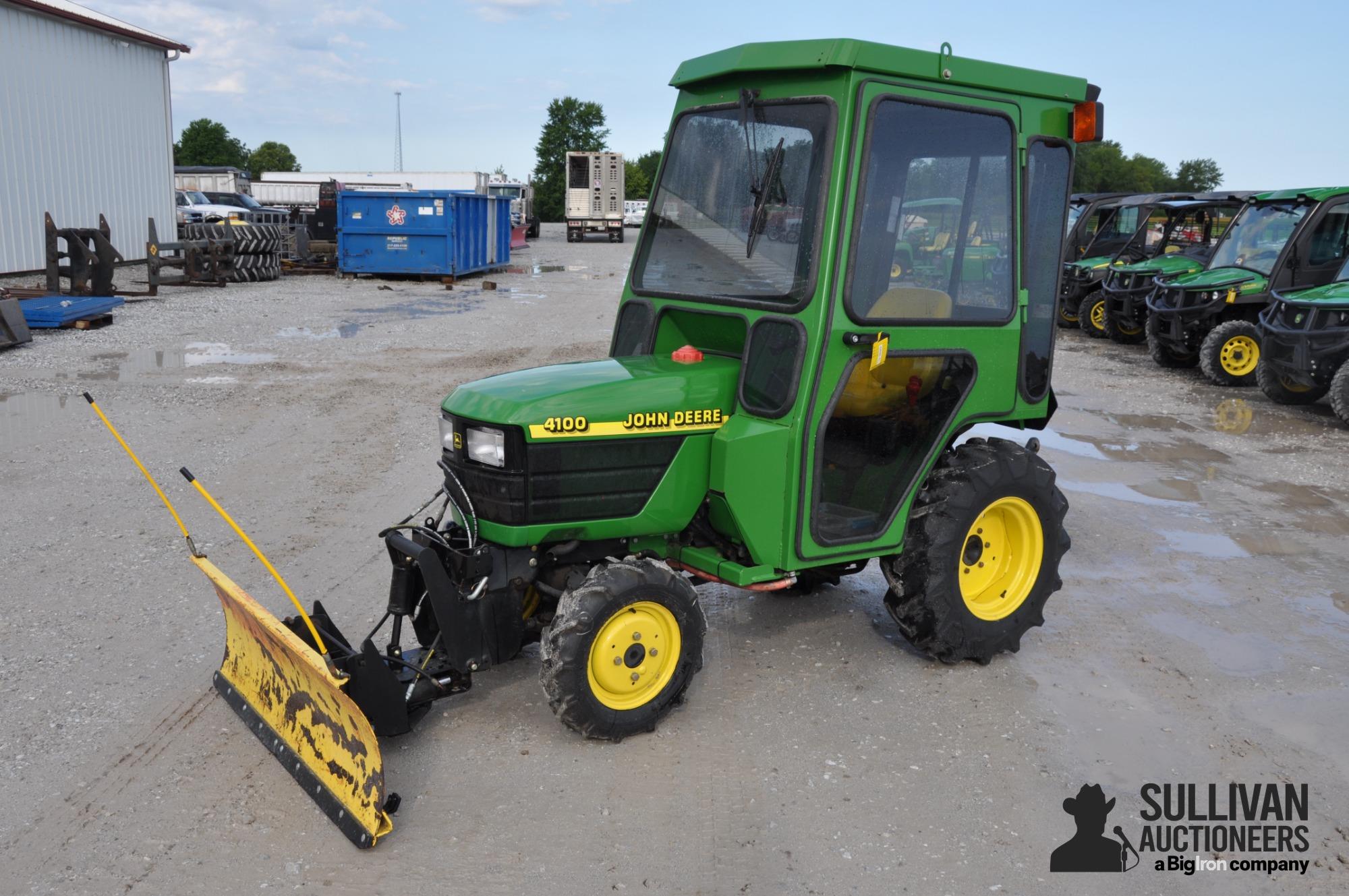 John Deere 4100 MFWD Compact Utility Tractor BigIron Auctions