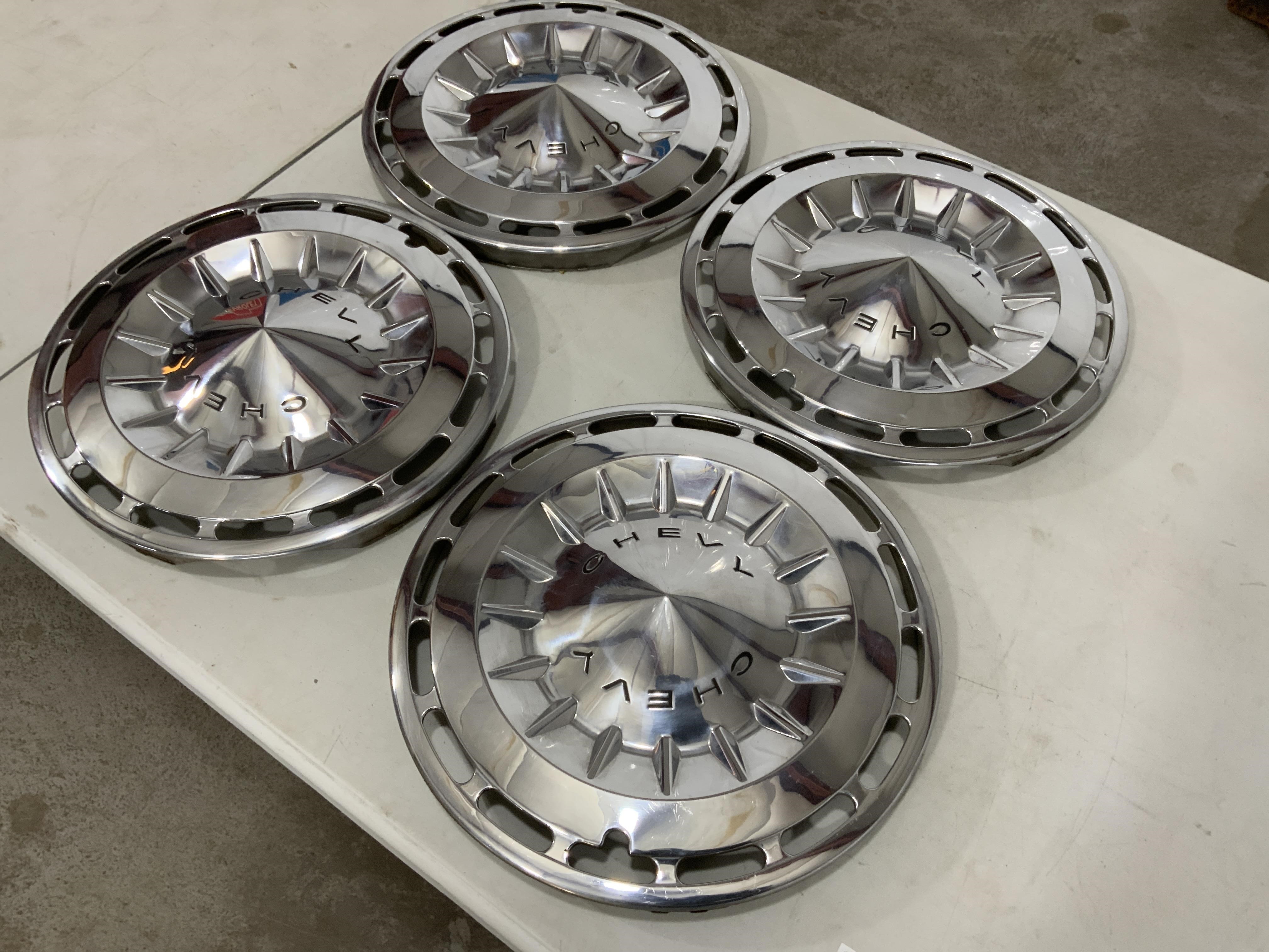 1962 Chevrolet CHEVY II NOS 13” Hubcaps BigIron Auctions