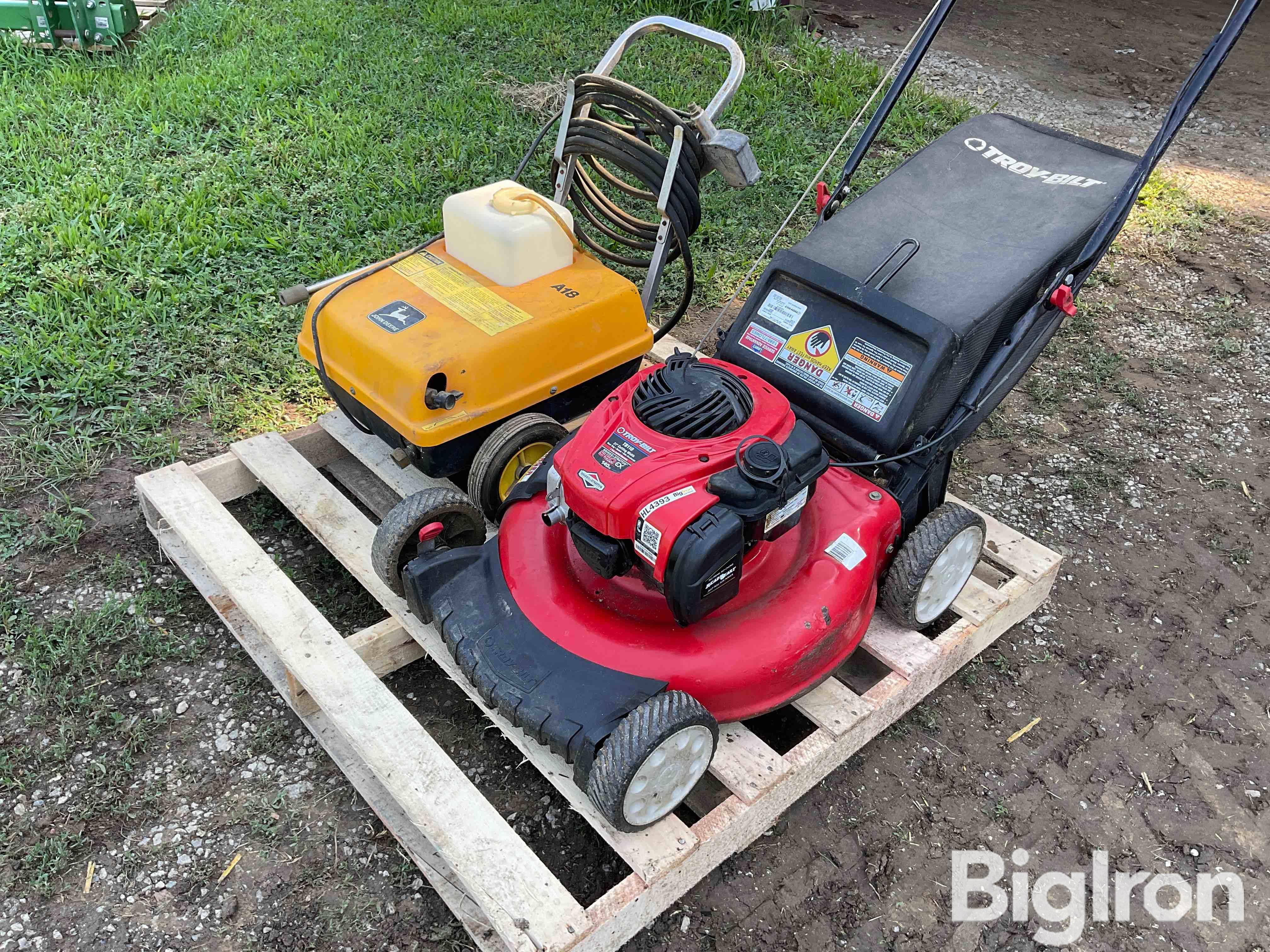 Tb110 lawn online mower