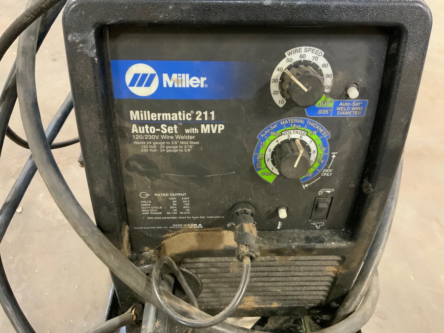 Miller 211 Wire Welder BigIron Auctions