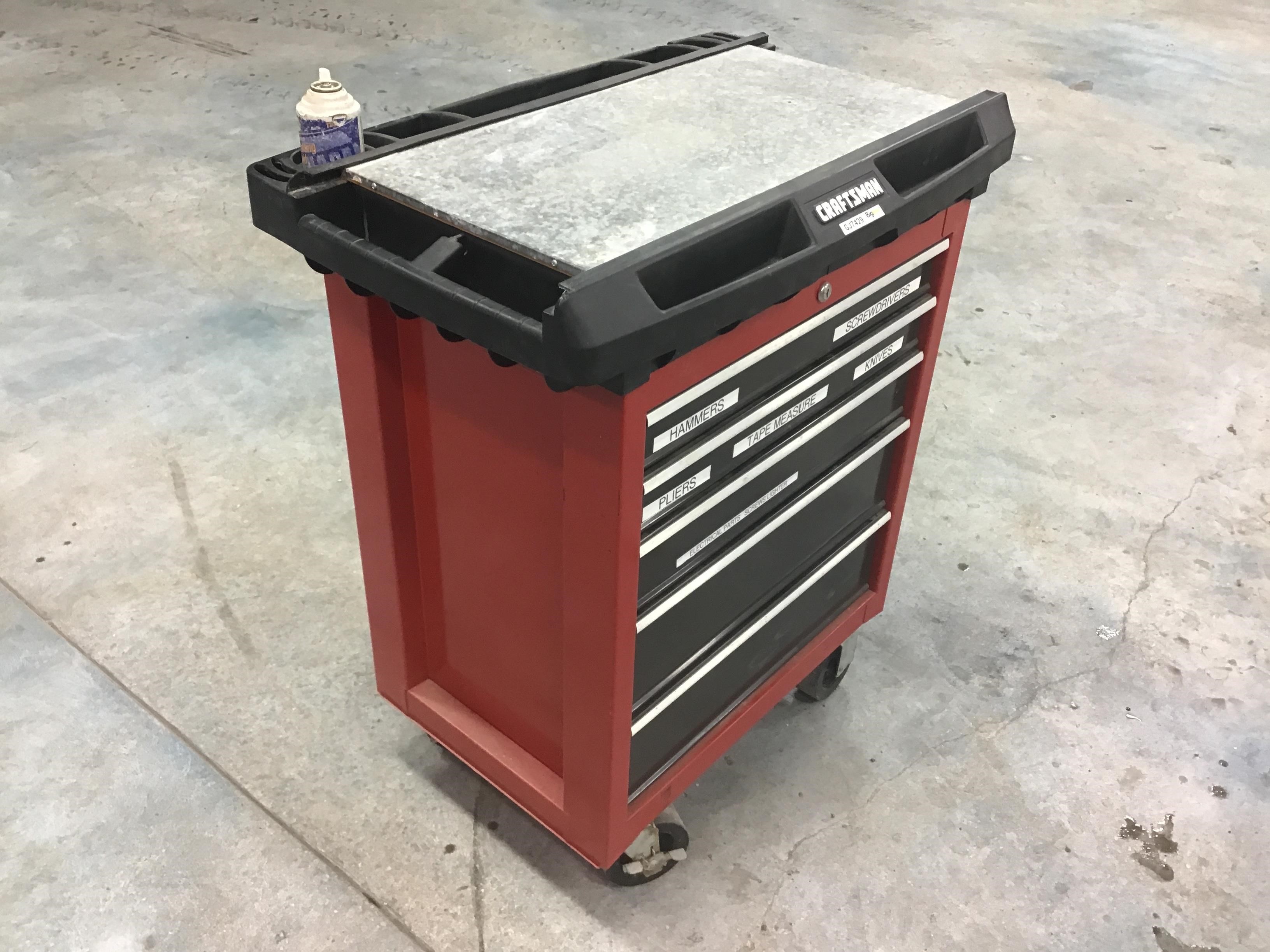 Craftsman center clearance tool box