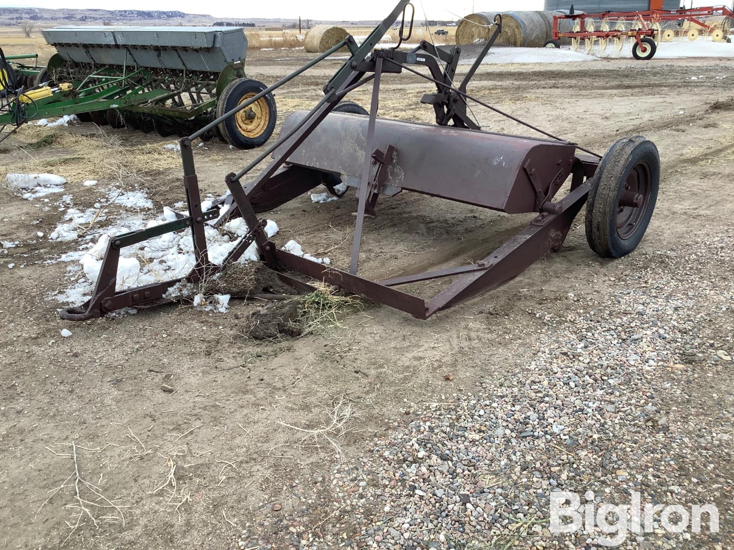 Miskin D Manual Trip Scrapper Pan BigIron Auctions