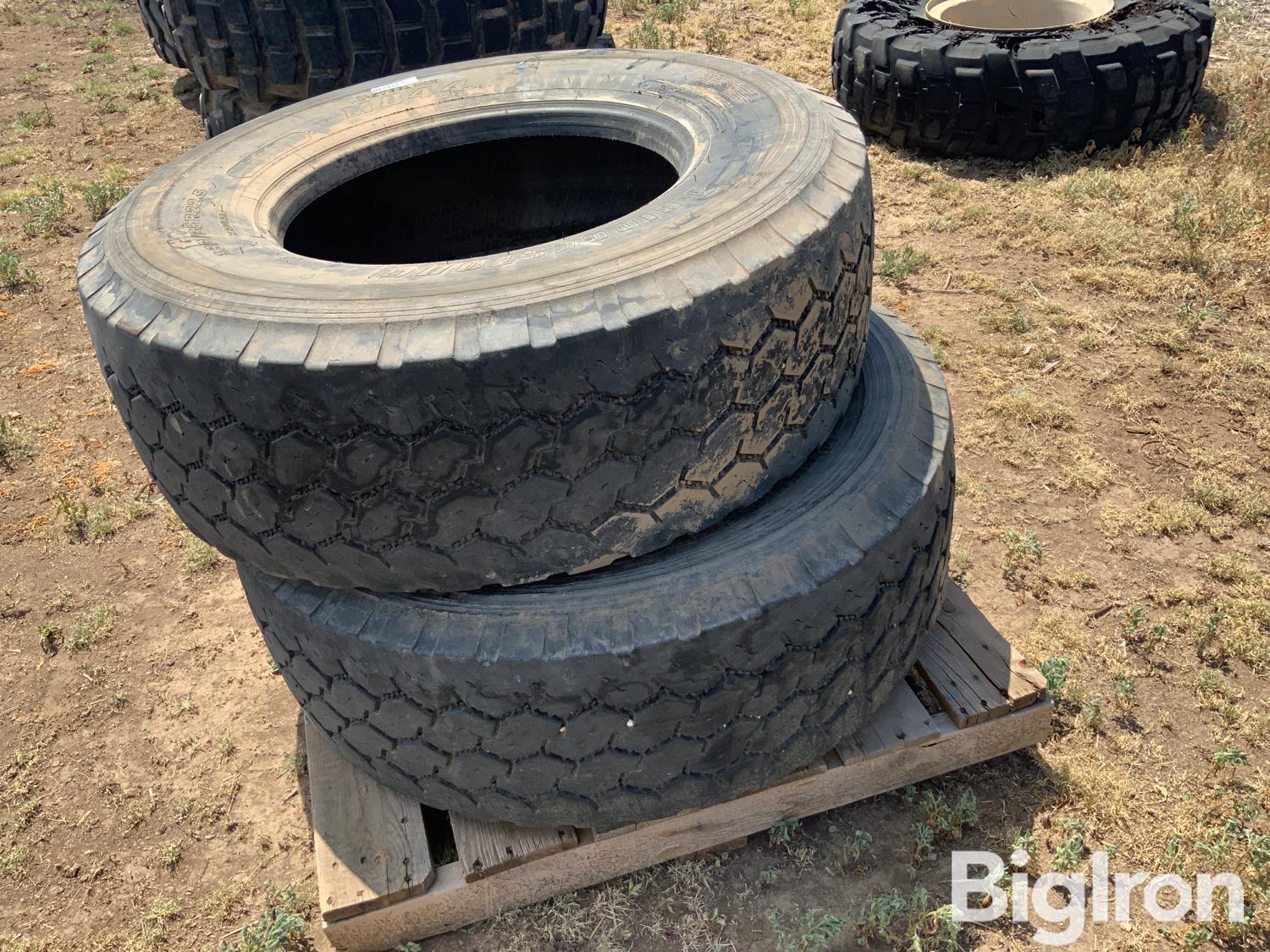 Bridgestone M844 385/65R22.5 Tires BigIron Auctions