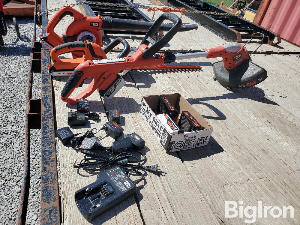 Black & Decker Cordless Yard Equipment BigIron Auctions