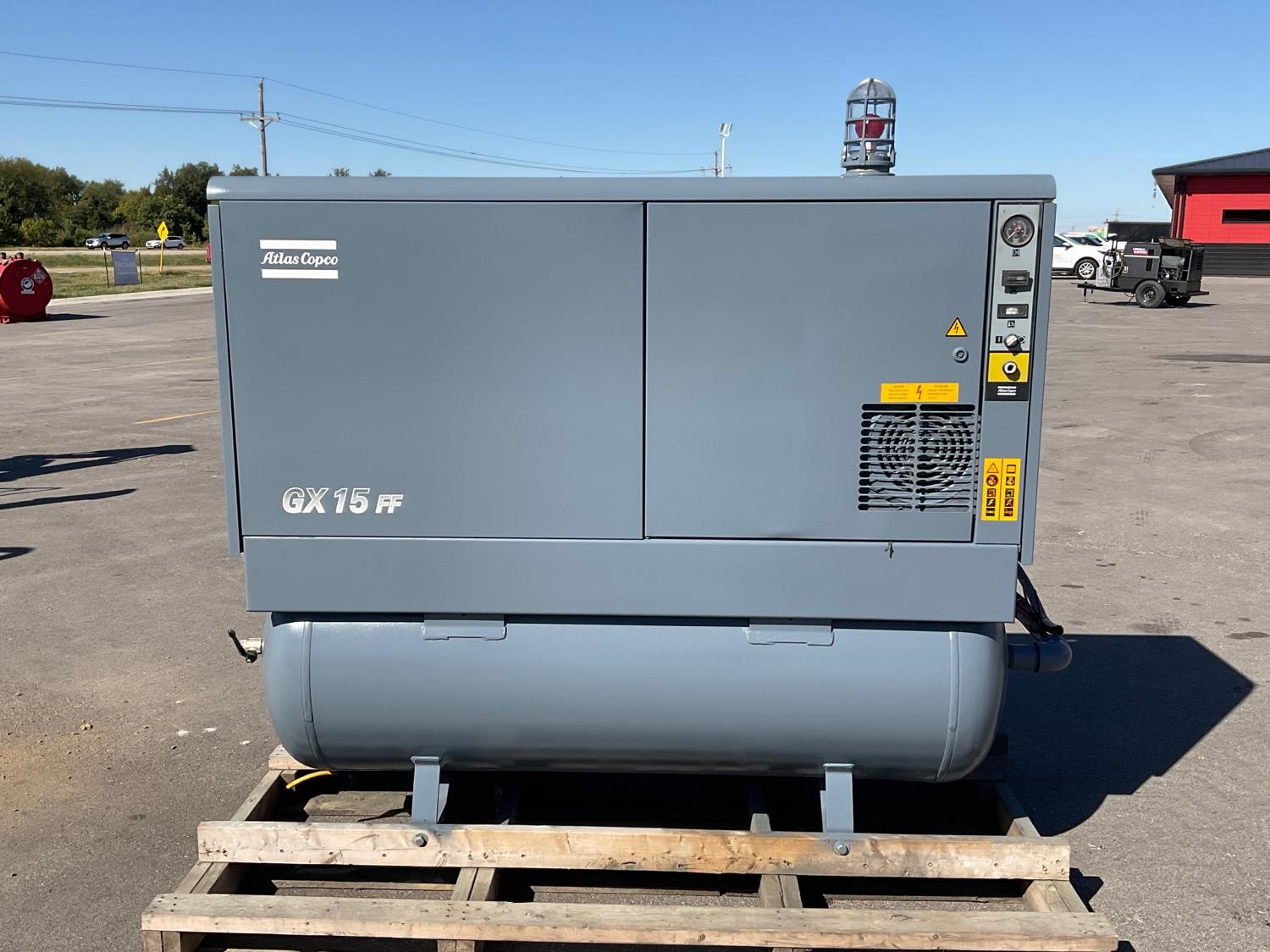 2004 Atlas GX-15 Electric Shop Air Compressor BigIron Auctions