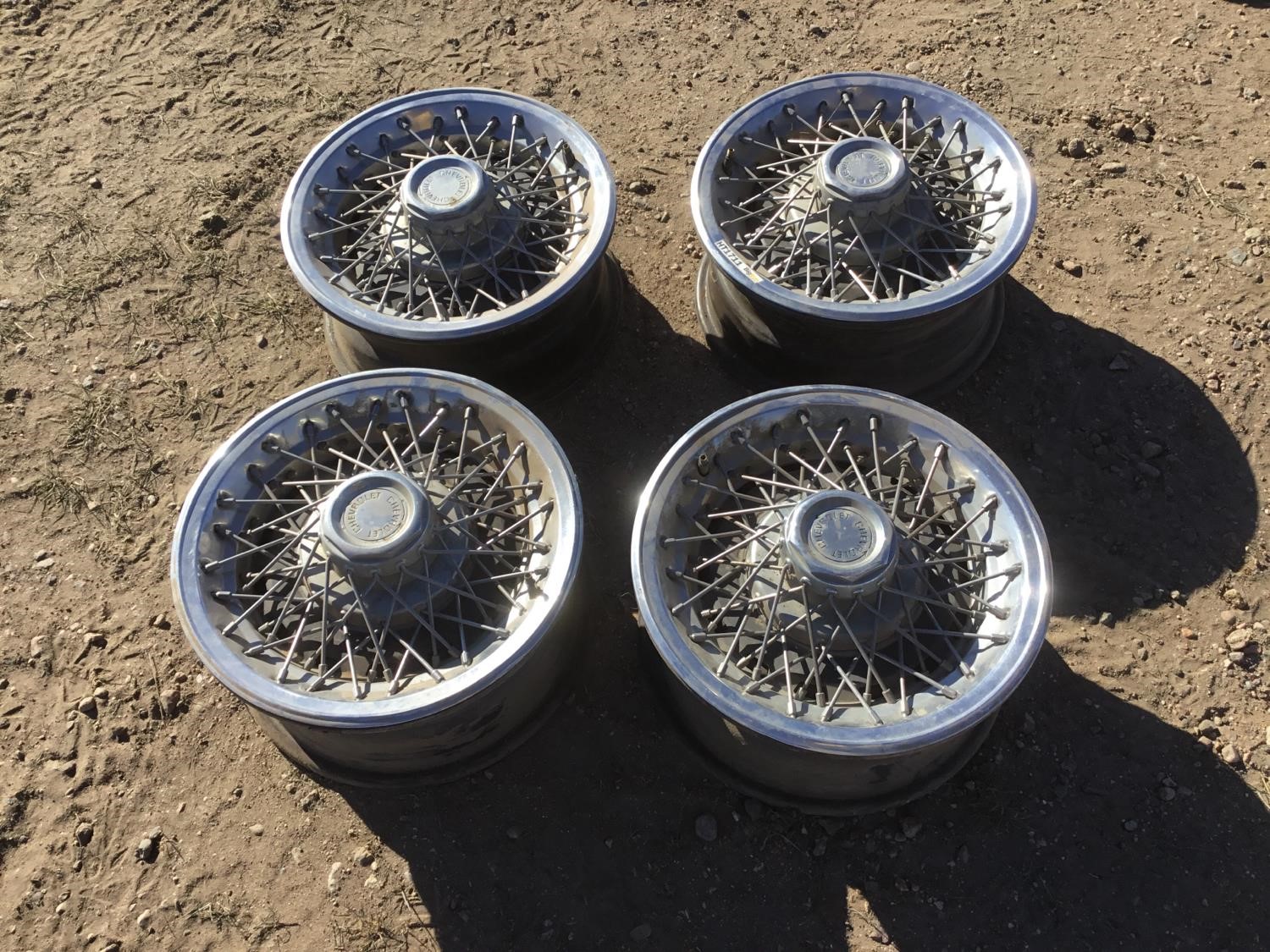 1975 Chevrolet El Camino Wire Wheel Covers & Steel Rims BigIron Auctions