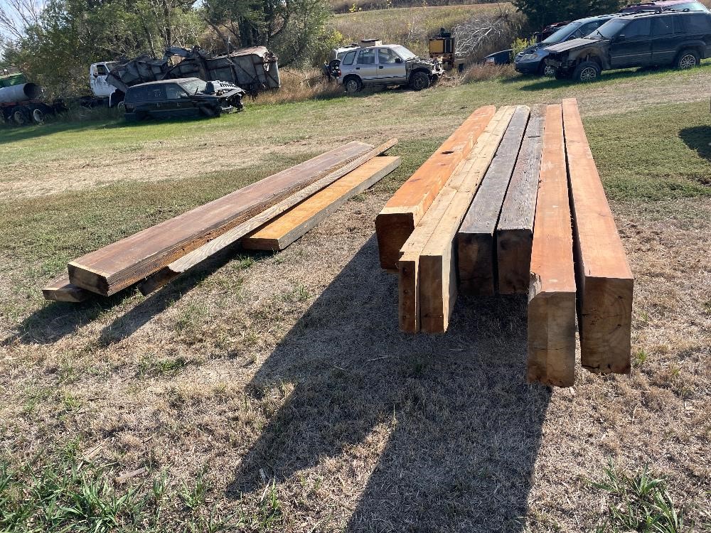 Vintage Wooden Beams BigIron Auctions