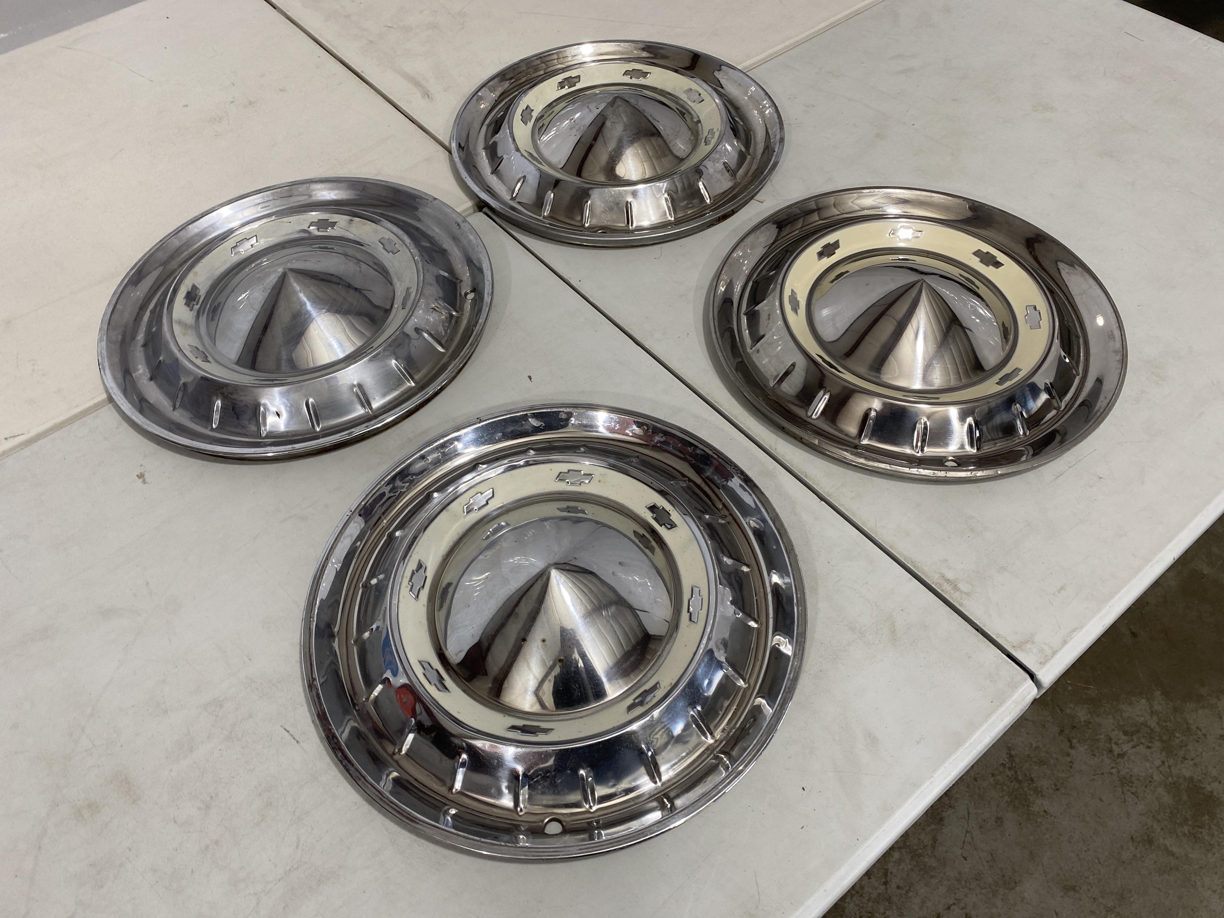 1955 Chevrolet Bel Air Hubcaps BigIron Auctions