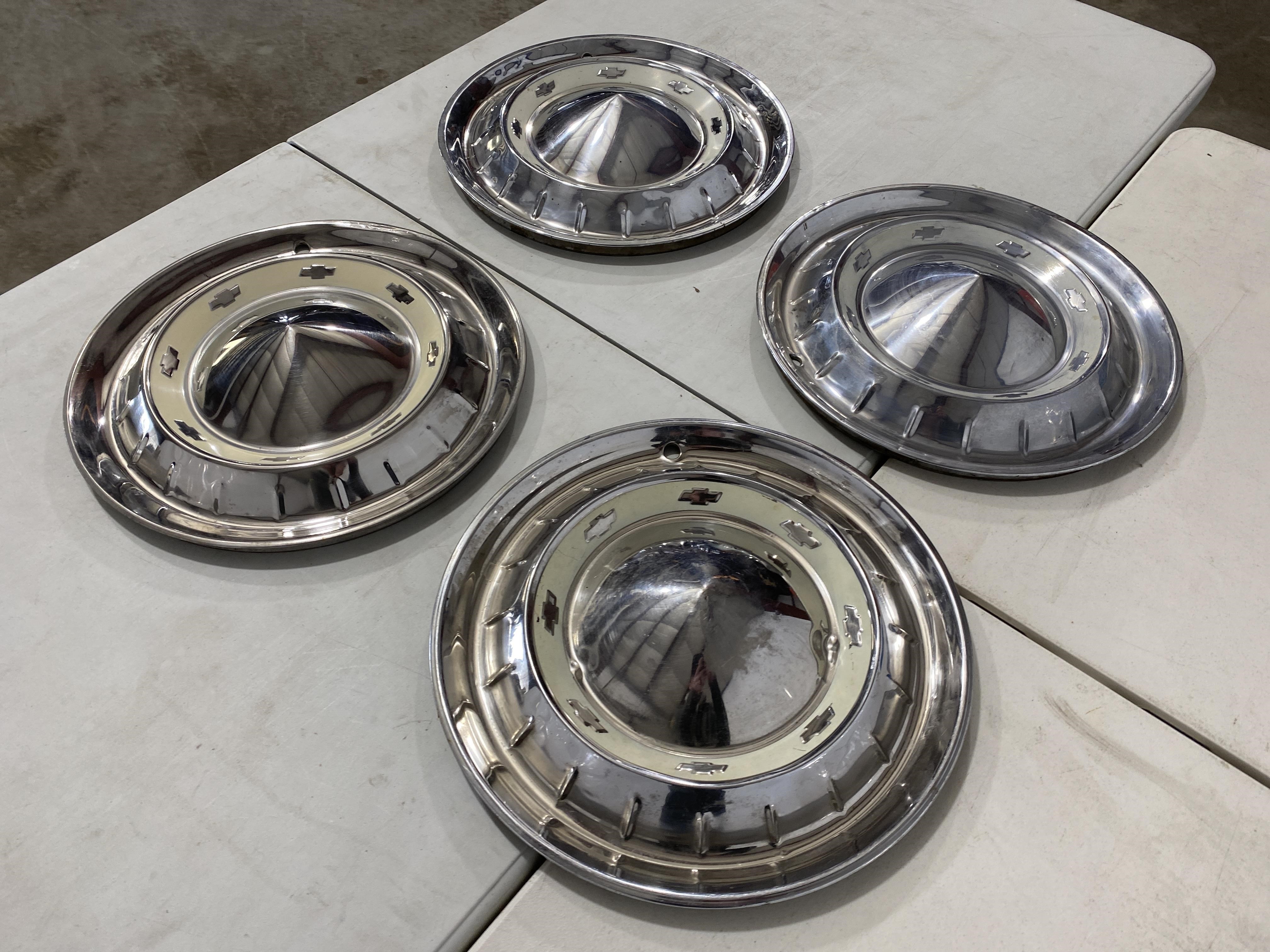 1955 Chevrolet Bel Air Hubcaps BigIron Auctions