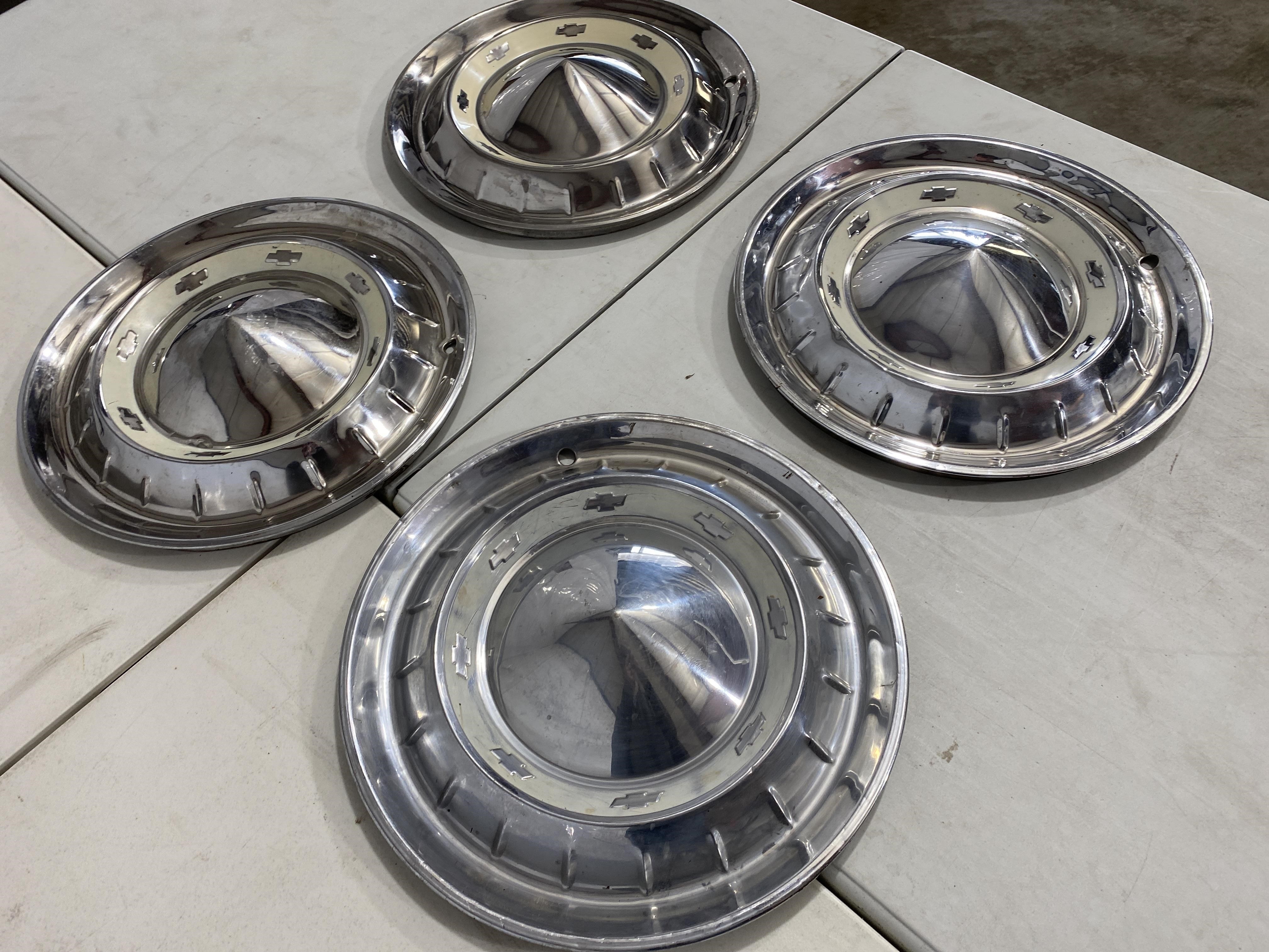 1955 Chevrolet Bel Air Hubcaps BigIron Auctions