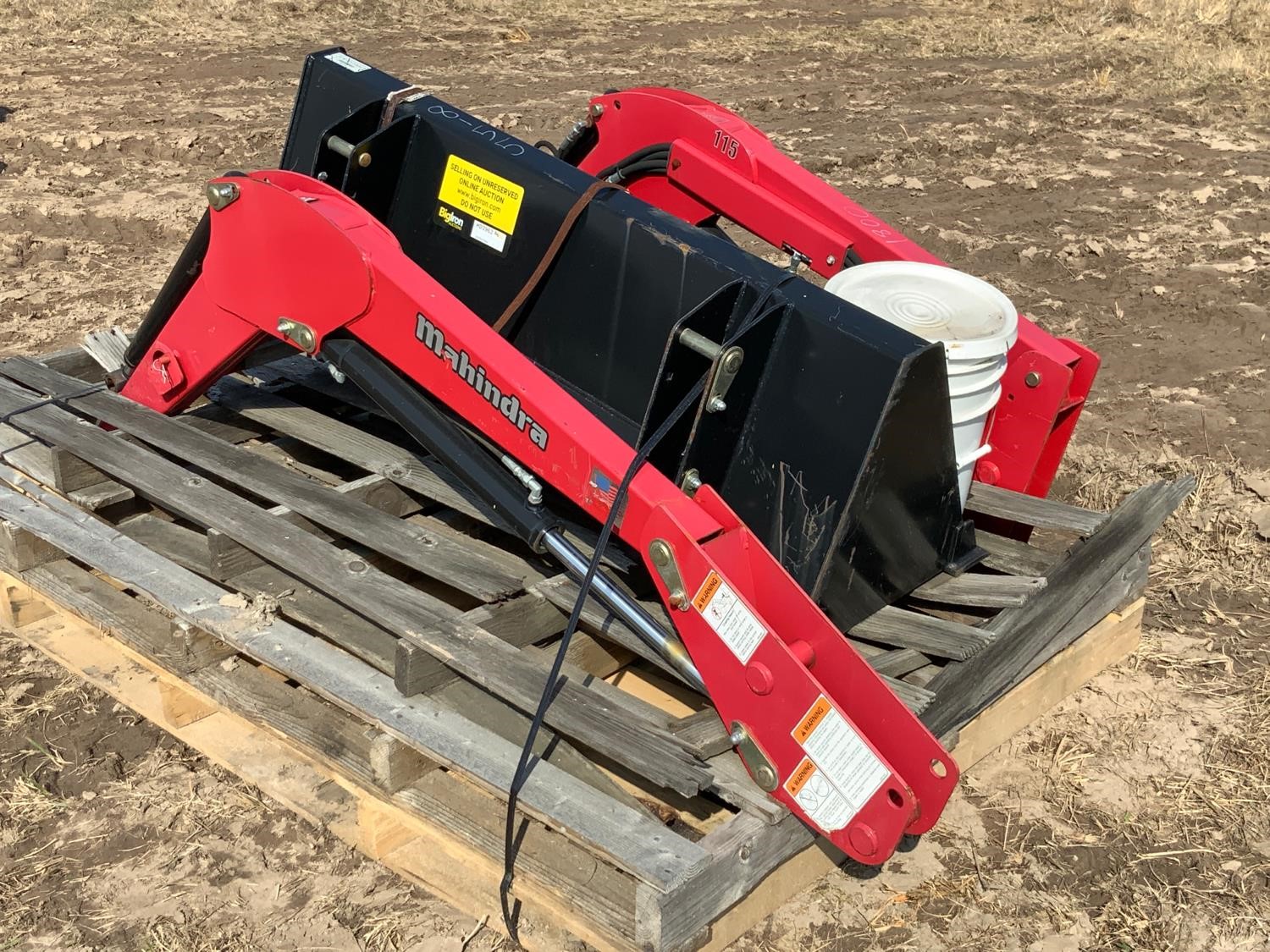 Mahindra ML115 Loader W/60” Bucket BigIron Auctions