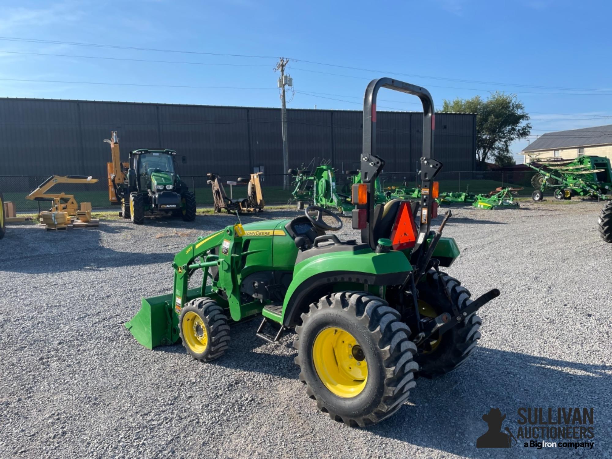 2017 John Deere 2038R MFWD Compact Utility Tractor W/Loader BigIron ...