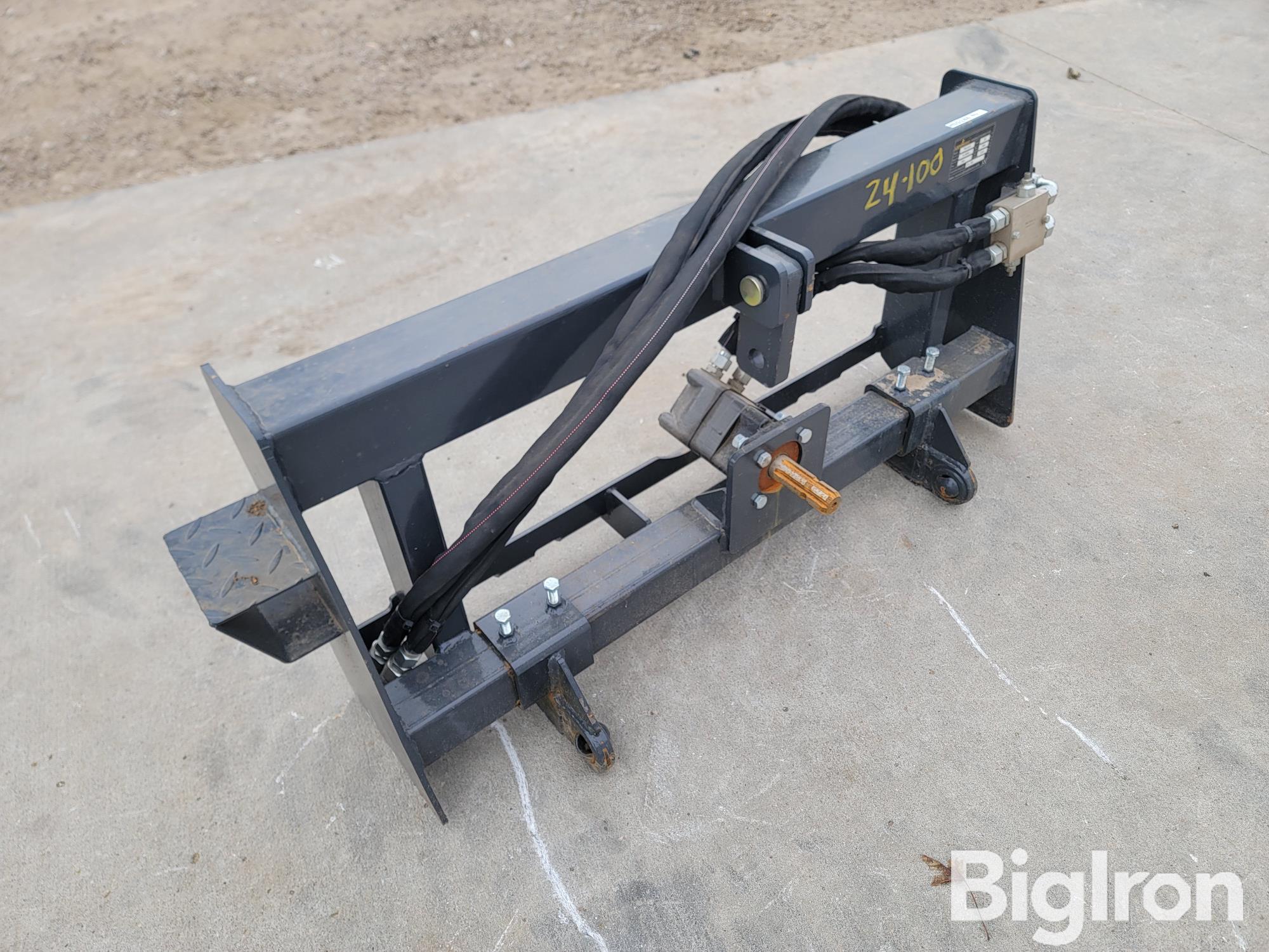 3-Pt Hitch W/540 PTO Skid Steer Attachment BigIron Auctions