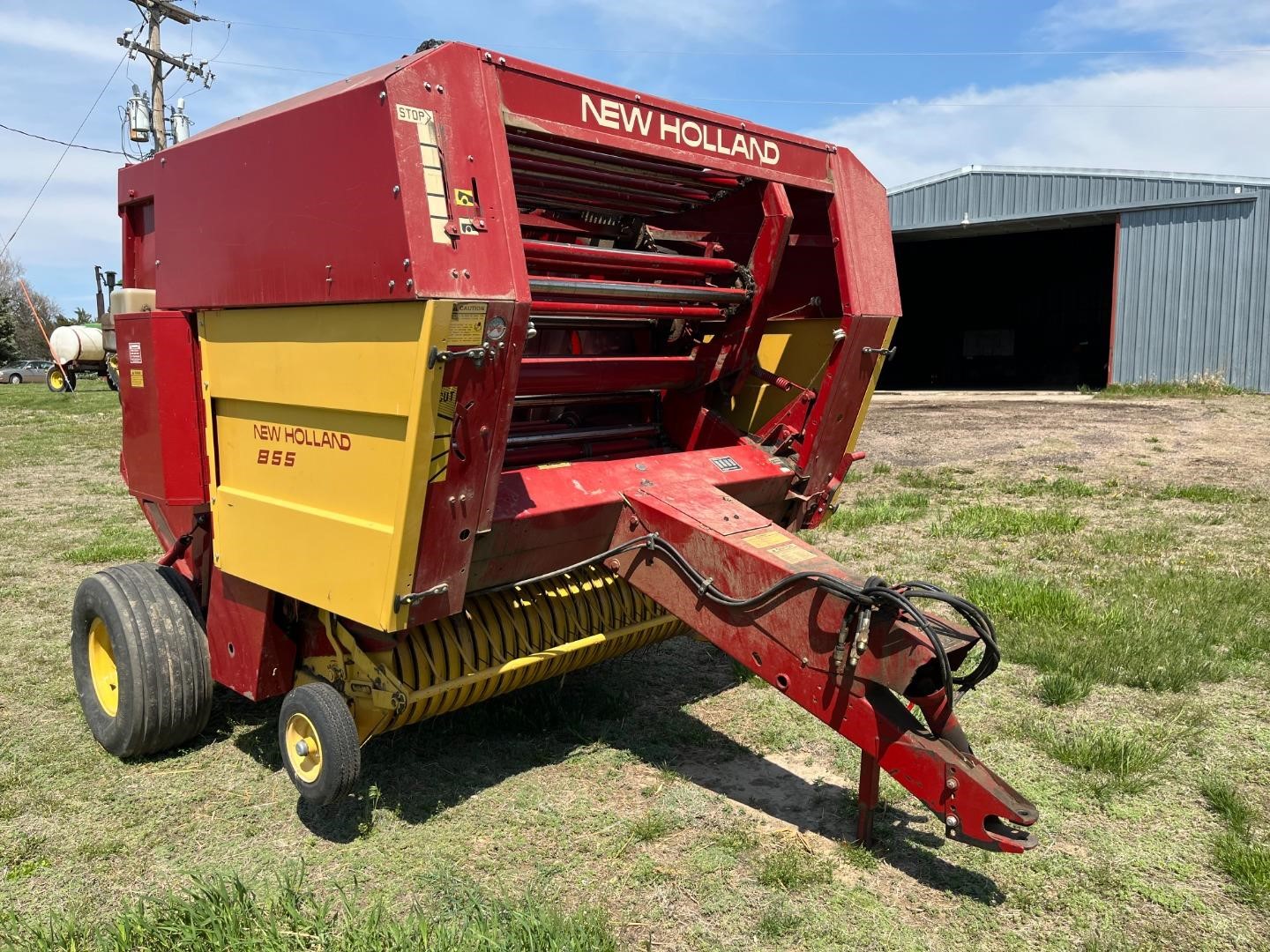 New Holland 855 Chain Round Baler BigIron Auctions