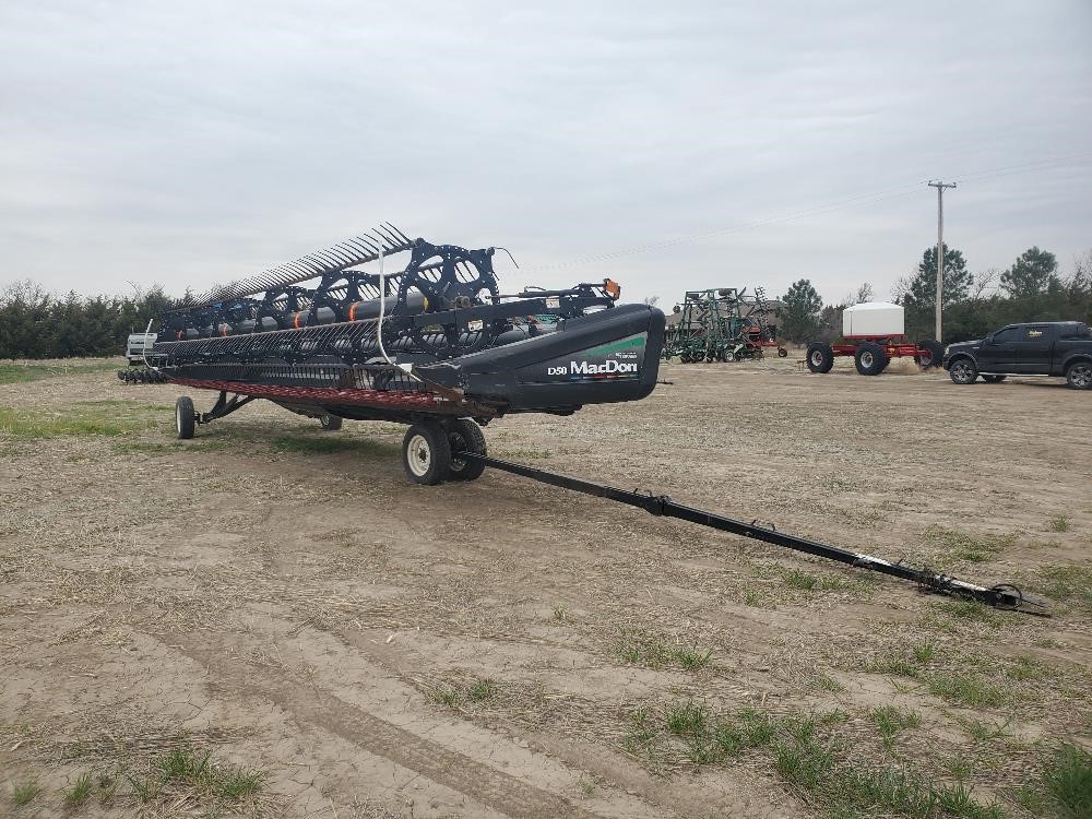 2010 MacDon D50 35' Draper Header BigIron Auctions