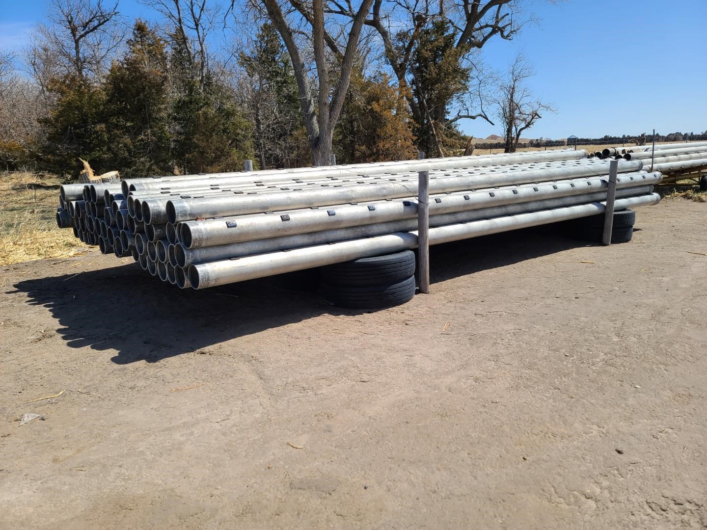 Aluminum Gated Irrigation Pipe BigIron Auctions