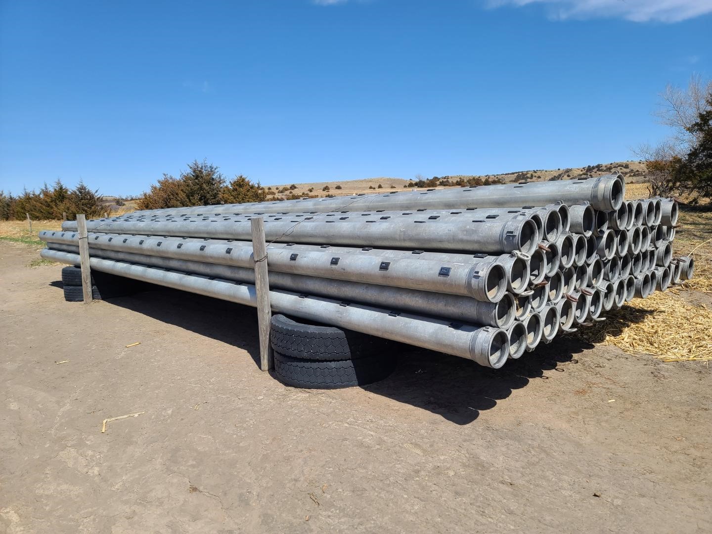 Aluminum Gated Irrigation Pipe BigIron Auctions