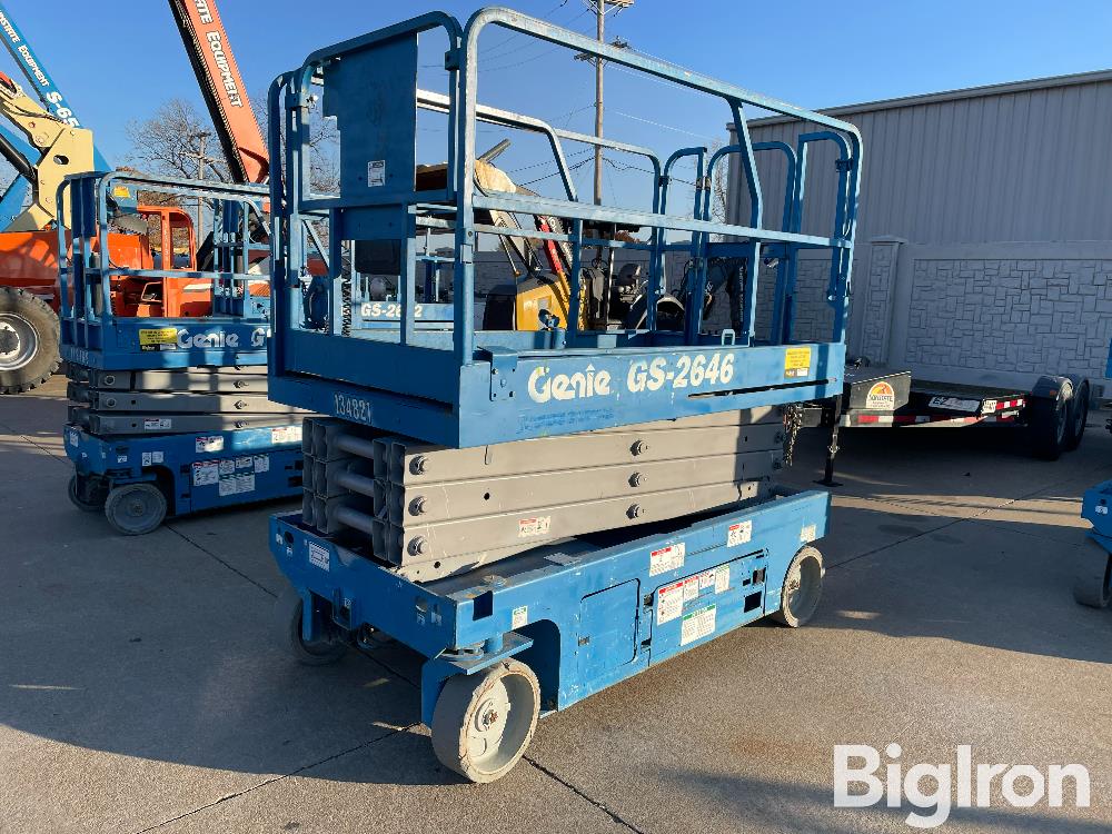 2014 Genie GS2646 Scissor Lift BigIron Auctions