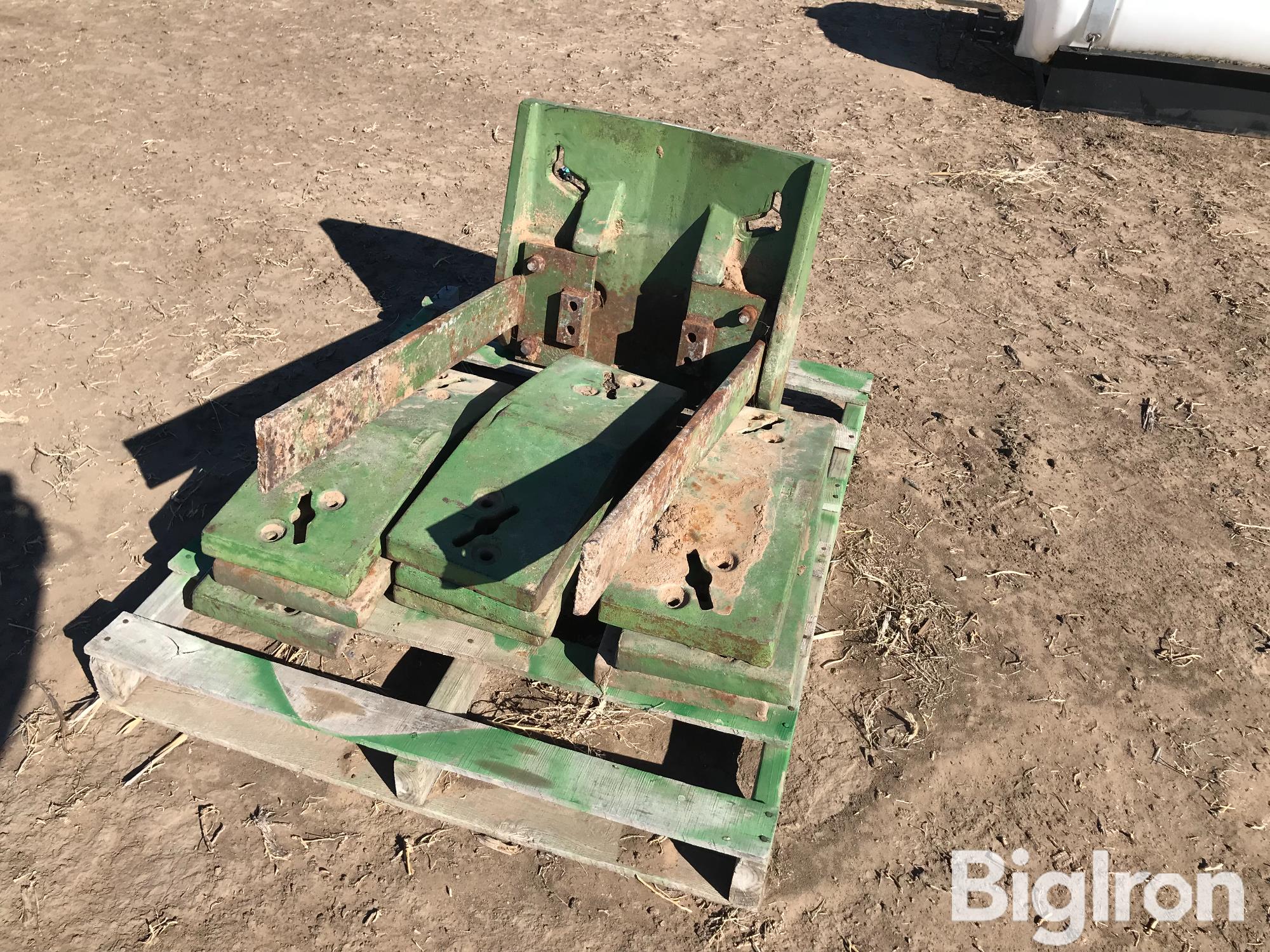 John Deere 4020 Tractor Front Weights & Mounting Bracket BigIron Auctions