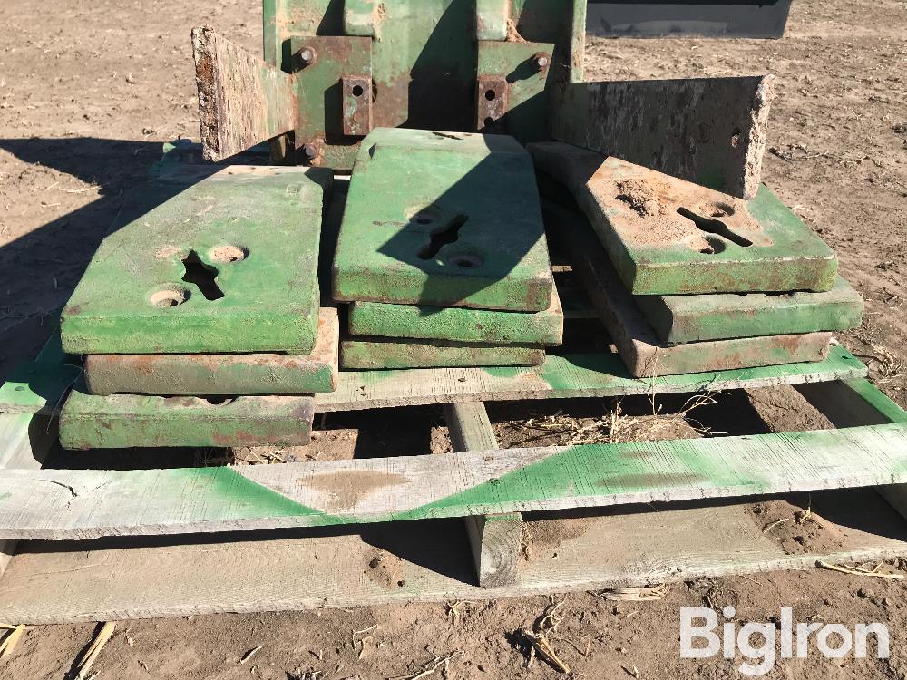 John Deere 4020 Tractor Front Weights & Mounting Bracket BigIron Auctions