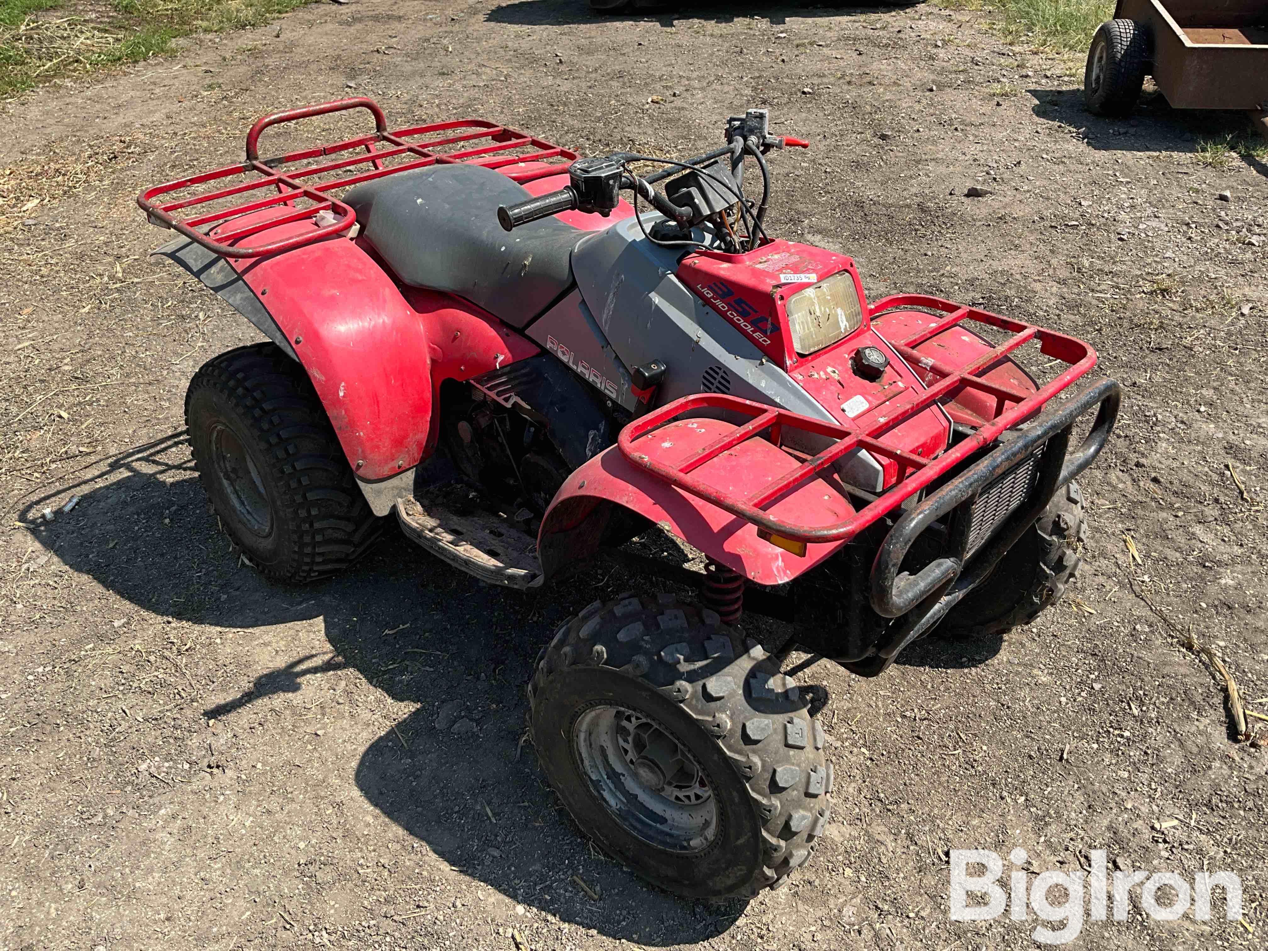 1993 Polaris 350 4 Wheeler ATV BigIron Auctions